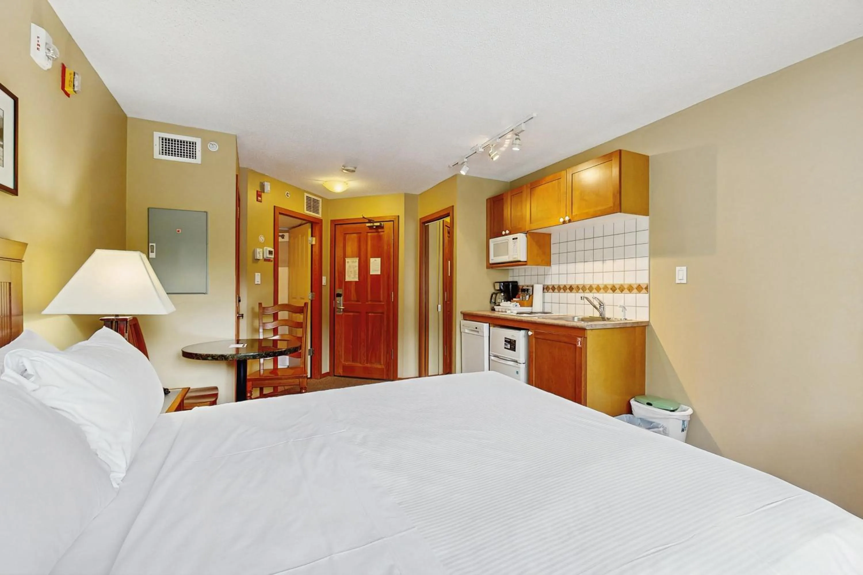 Bed in Cascade Lodge