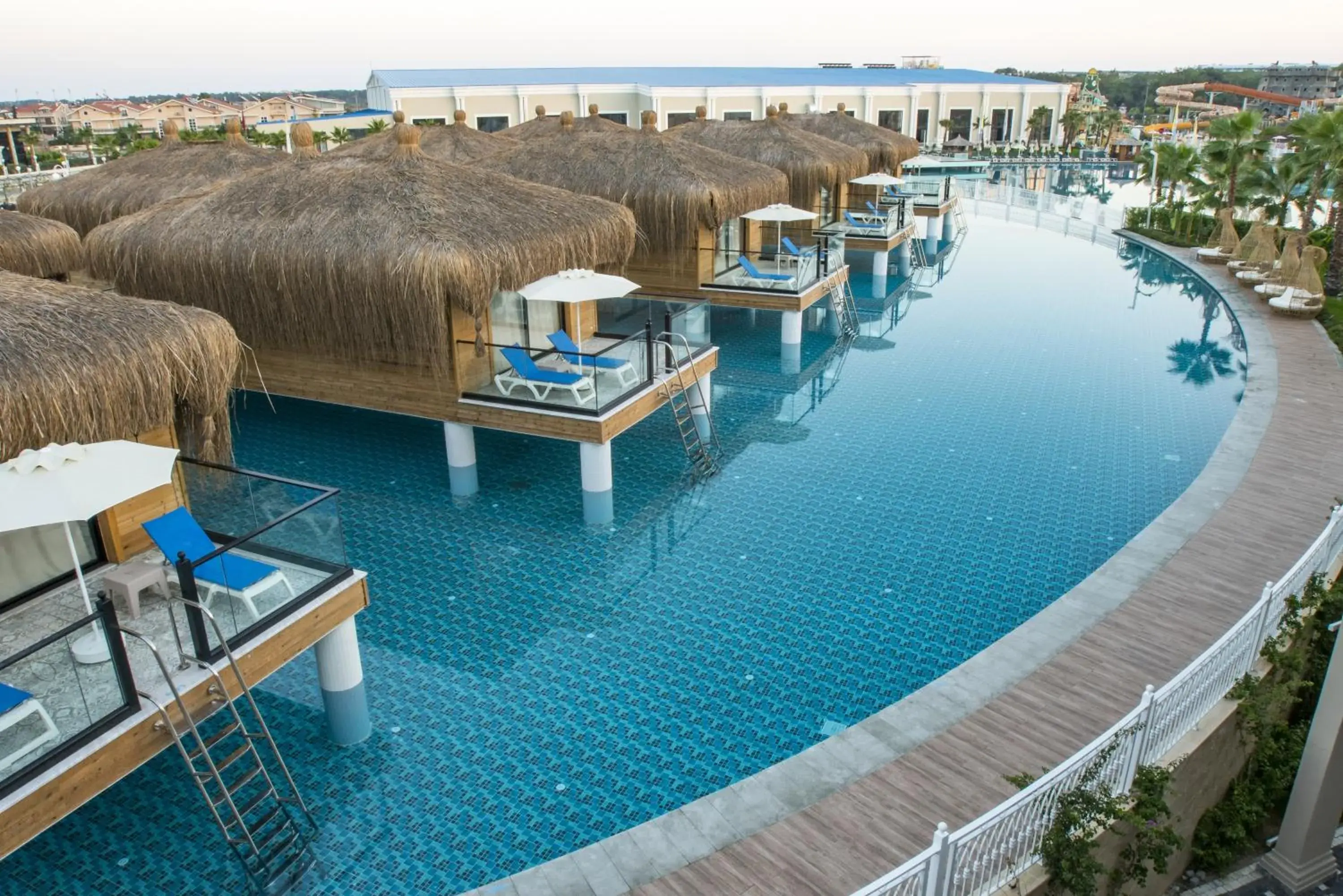 Bird's eye view, Swimming Pool in Granada Luxury Belek - Kids Concept