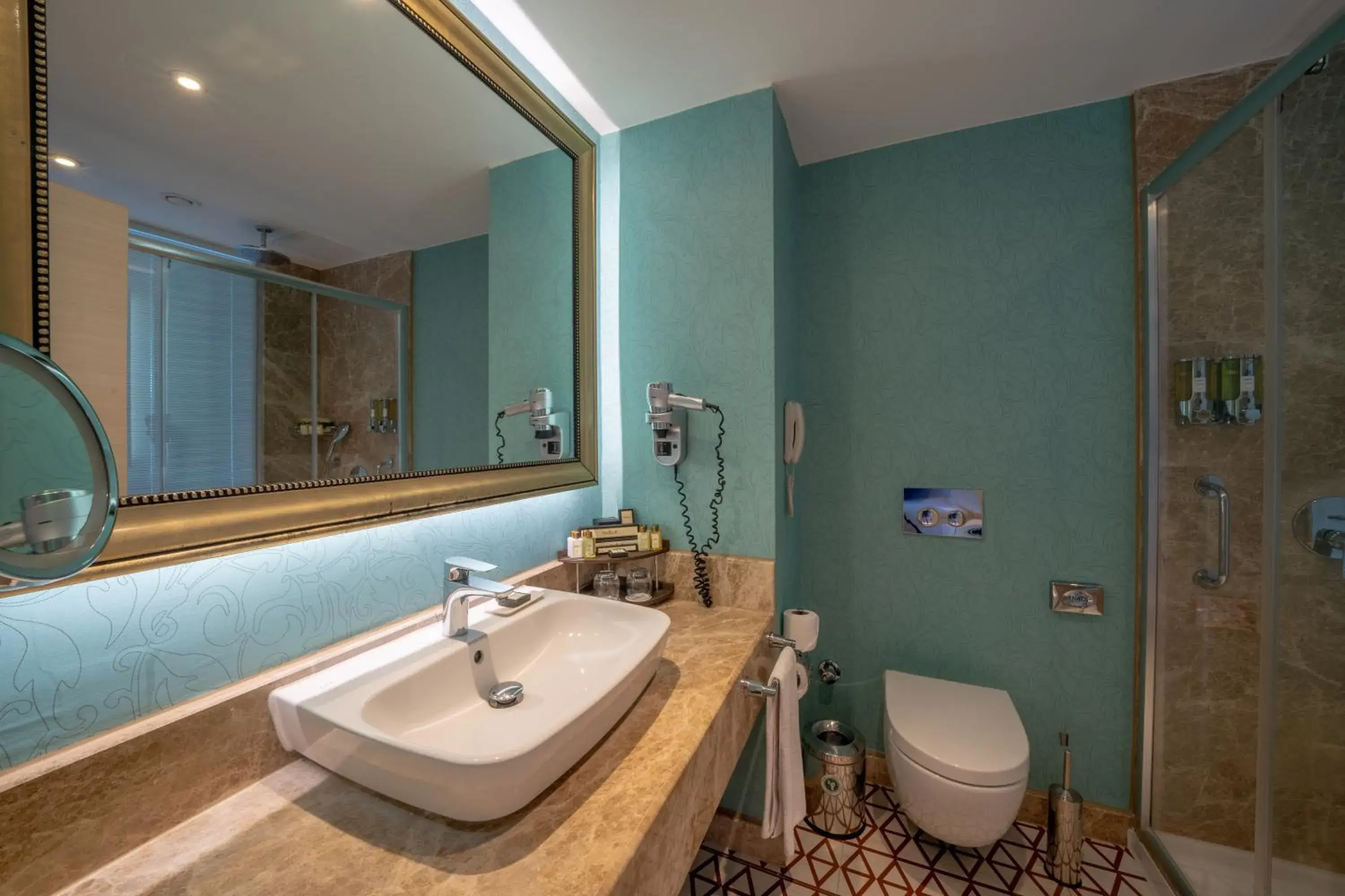 Shower, Bathroom in Granada Luxury Belek - Kids Concept
