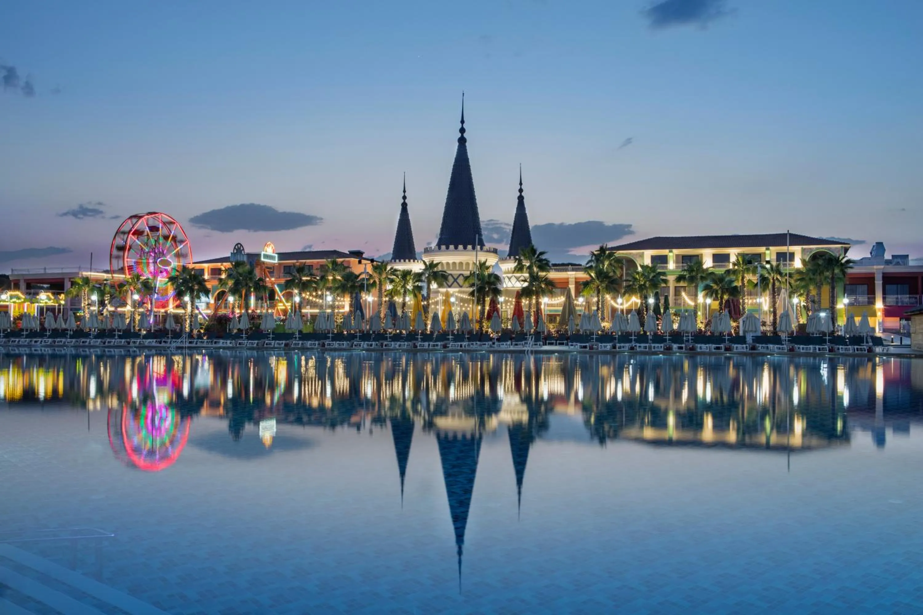 Pool view in Granada Luxury Belek - Family Kids Concept