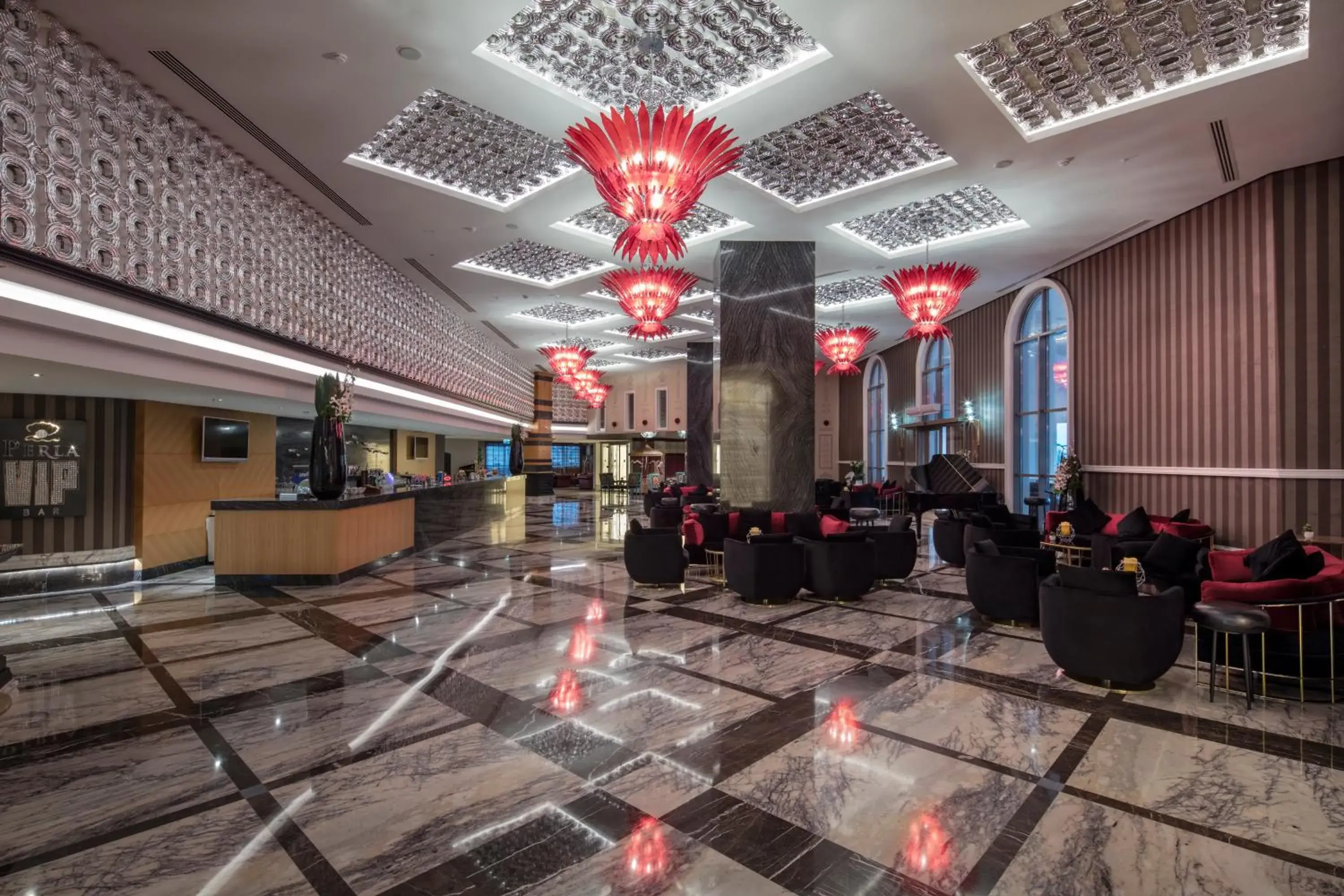 Lounge or bar, Lobby/Reception in Granada Luxury Belek - Kids Concept