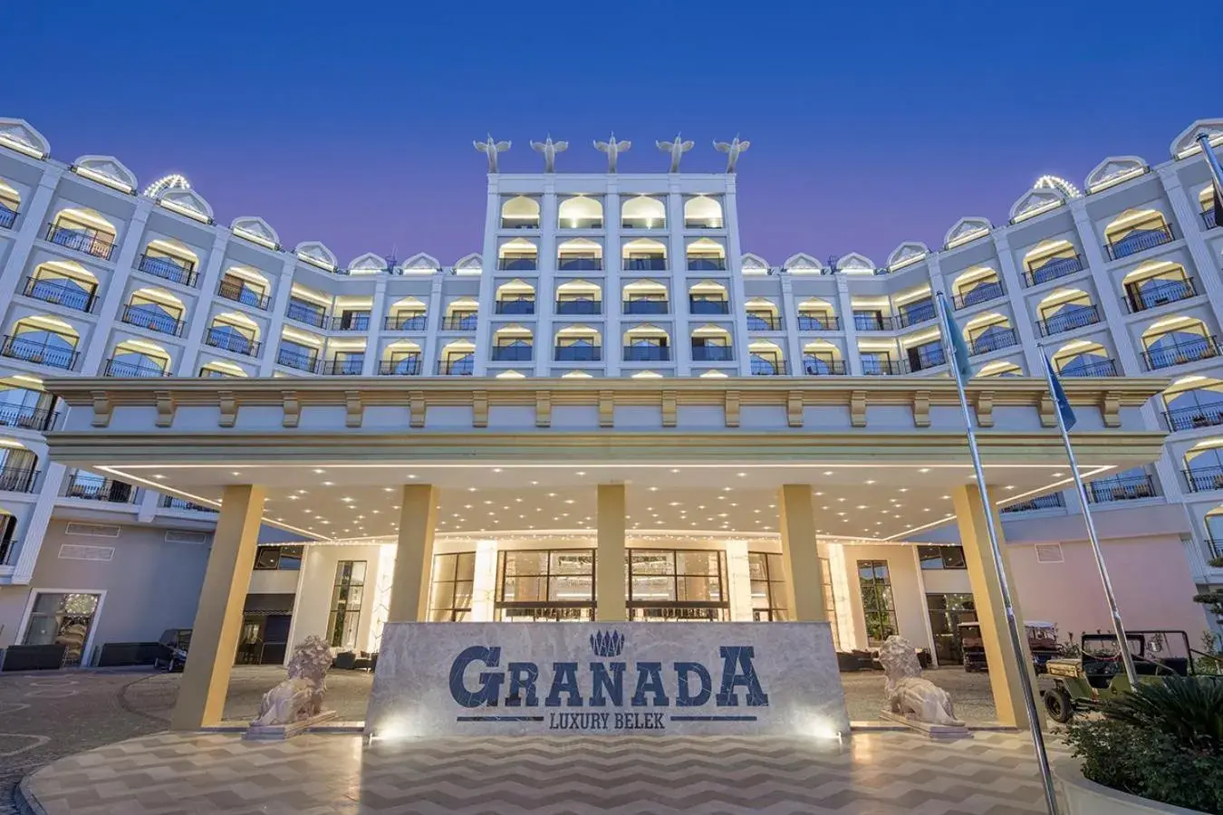 Facade/entrance, Property Building in Granada Luxury Belek - Kids Concept