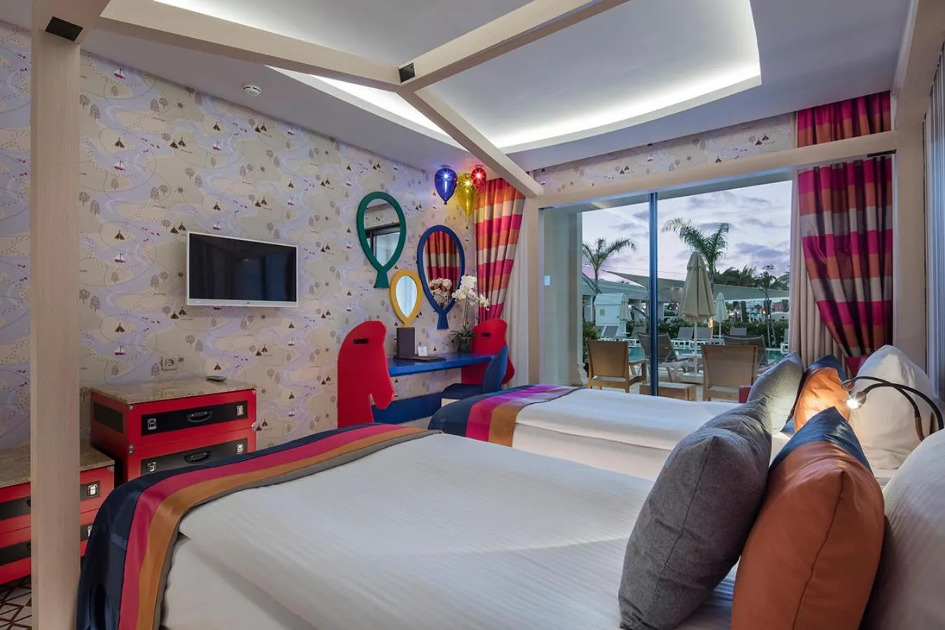 Bed in Granada Luxury Belek - Family Kids Concept