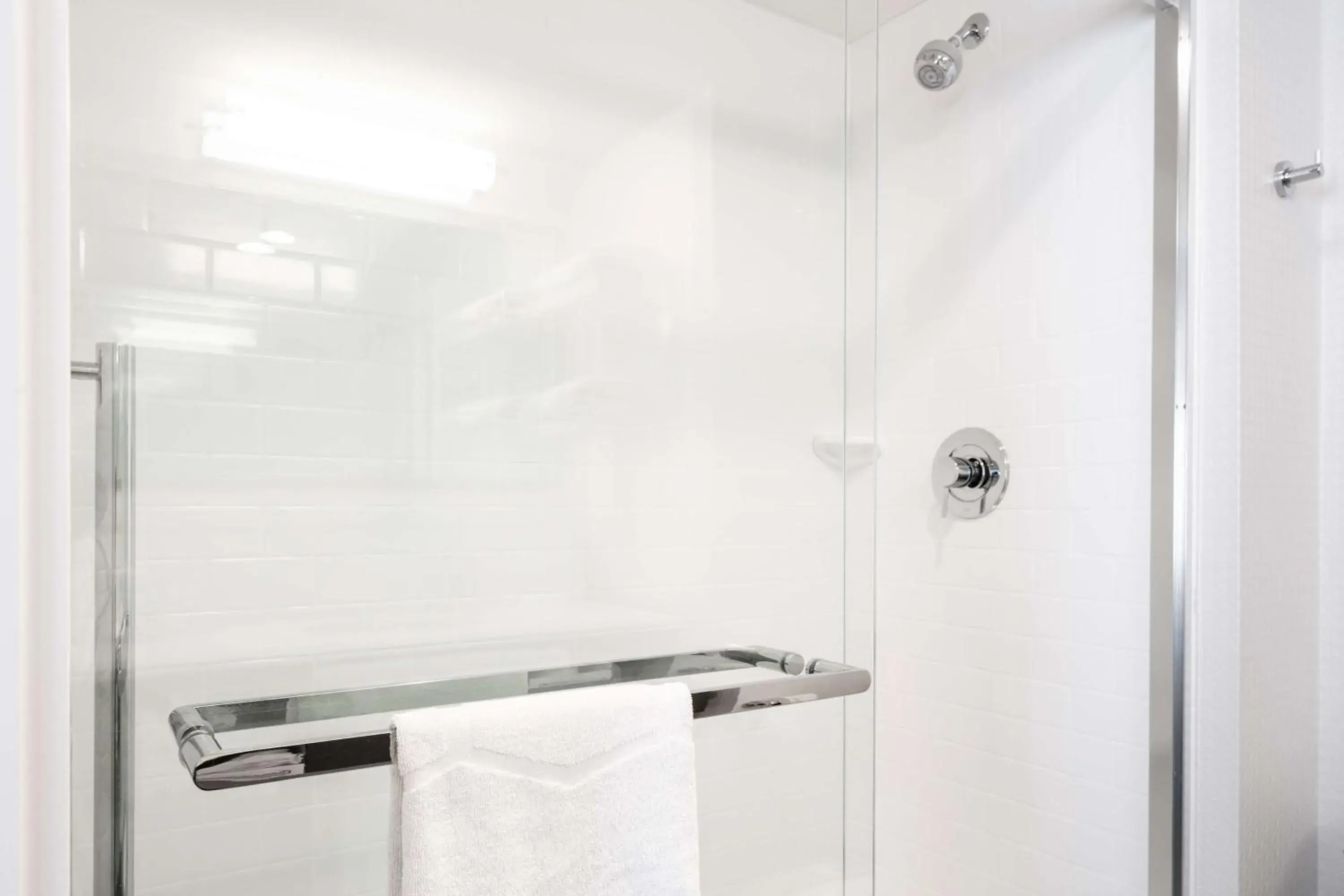 Bathroom in Hampton Inn Iowa City/Coralville Bathroom in Hampton Inn Iowa City/Coralville