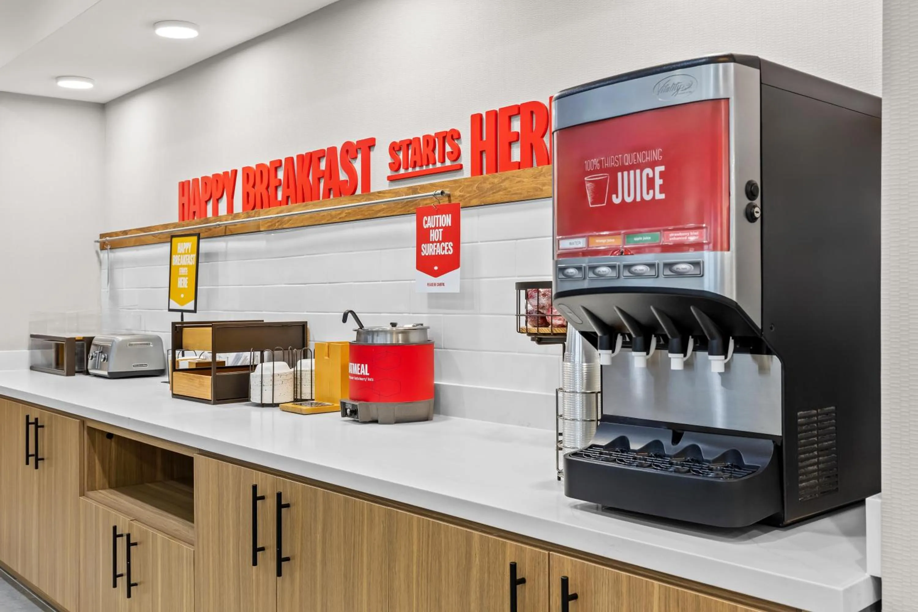 Breakfast in Hampton Inn Akron-Fairlawn