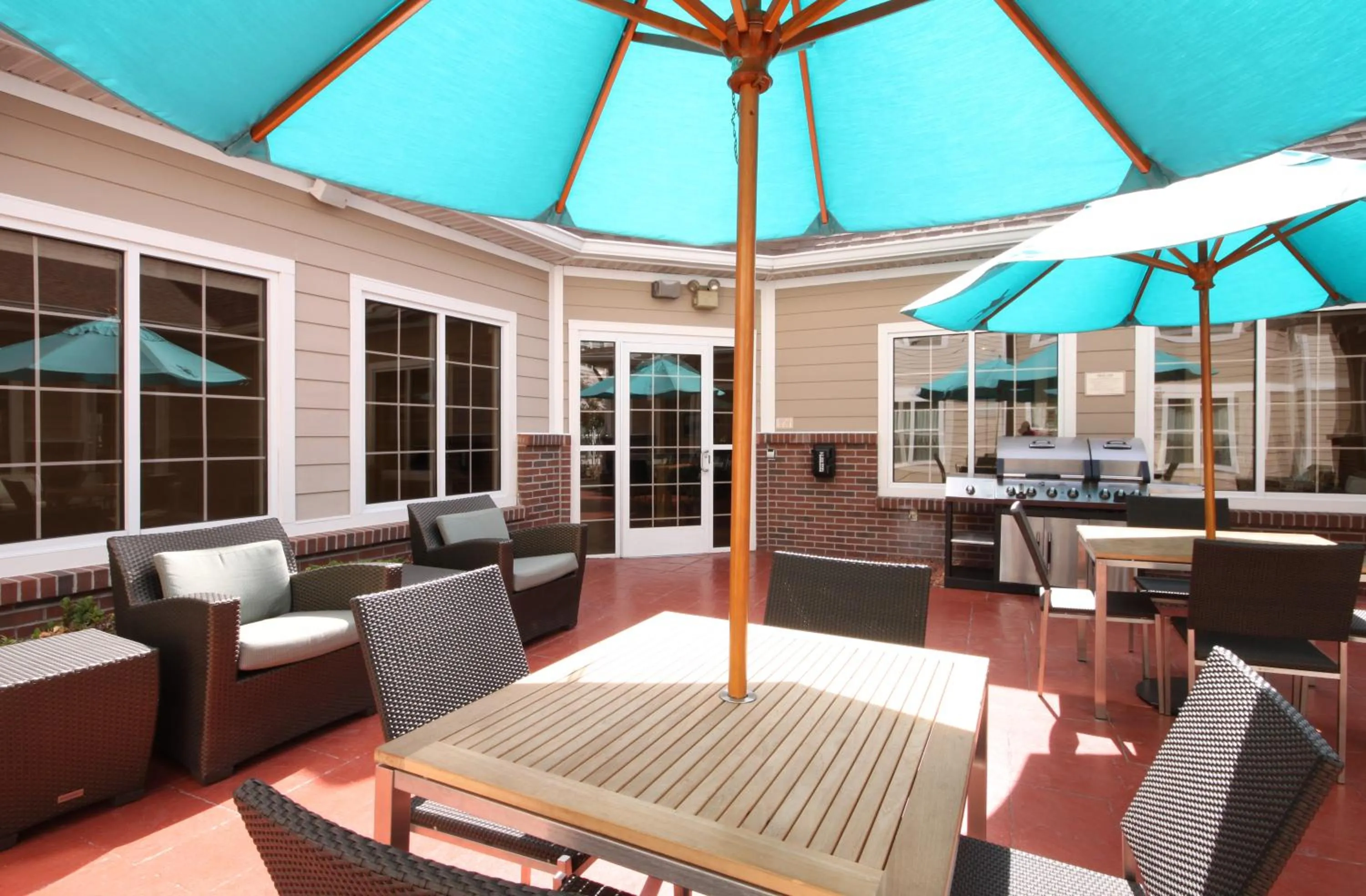 Patio in Residence Inn El Paso