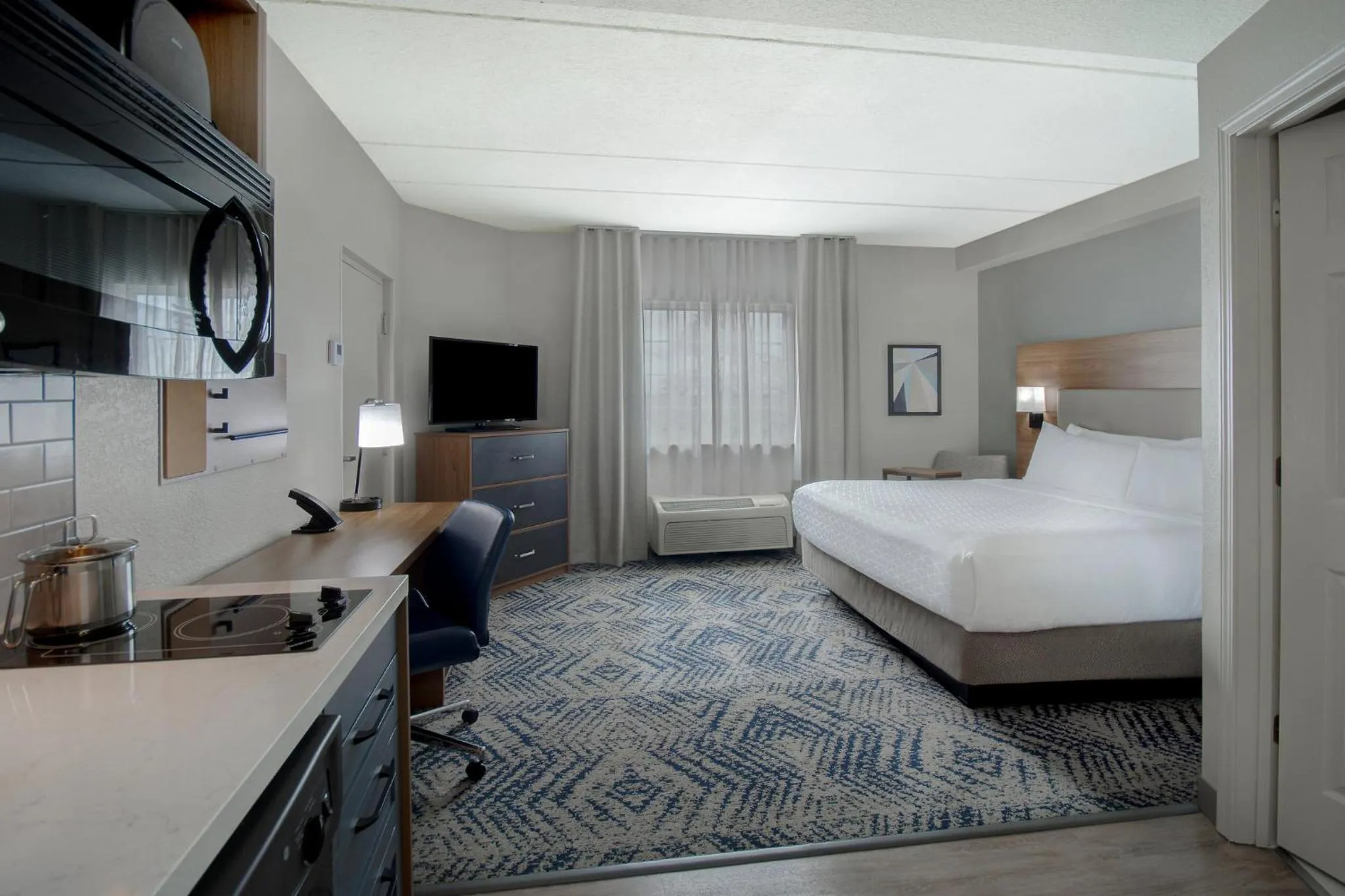 Photo of the whole room, Bed in Candlewood Suites Columbia-Fort Jackson by IHG