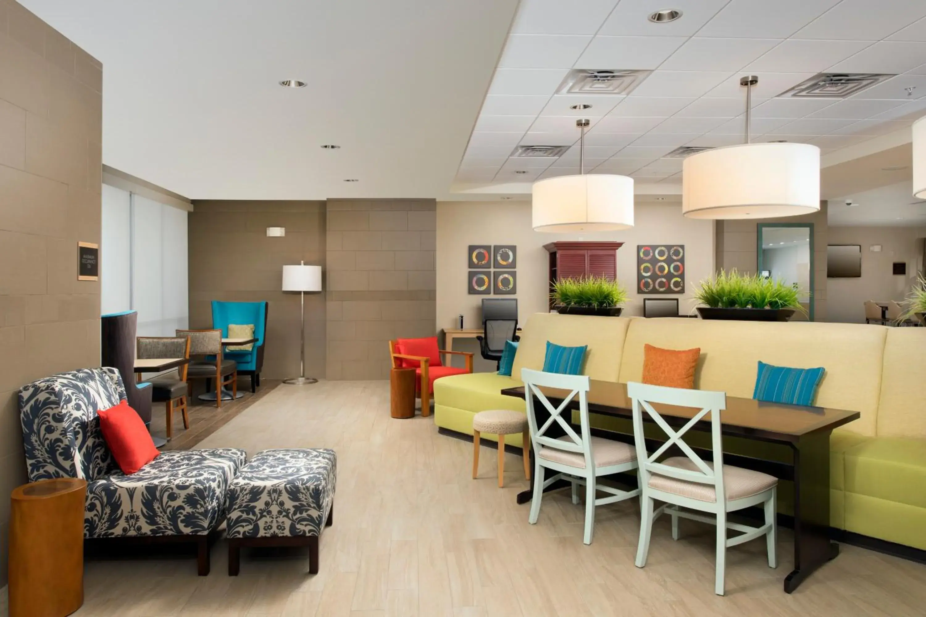 Lobby or reception in Home2 Suites by Hilton Denver International Airport Lobby or reception in Home2 Suites by Hilton Denver International Airport