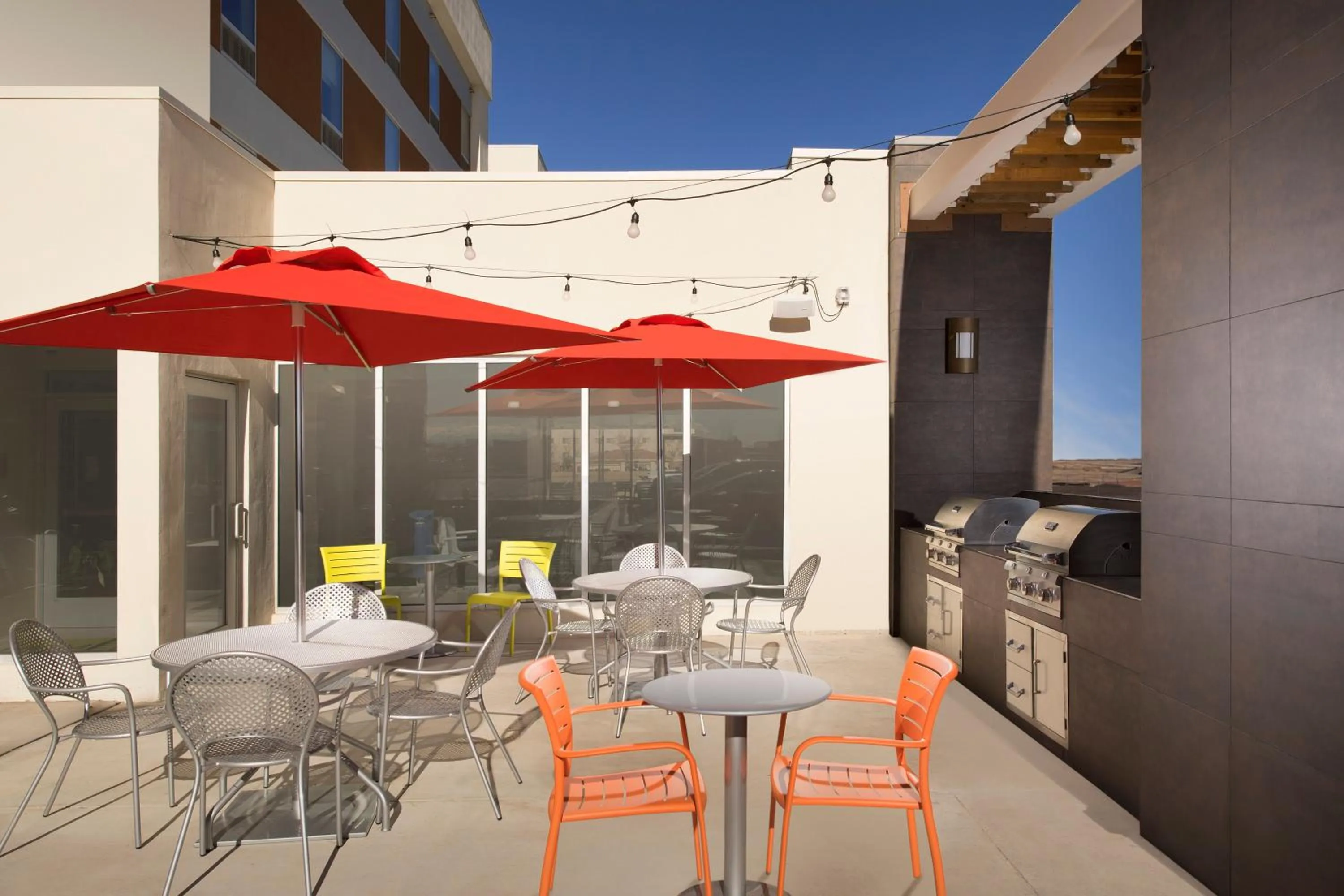 Patio in Home2 Suites by Hilton Denver International Airport