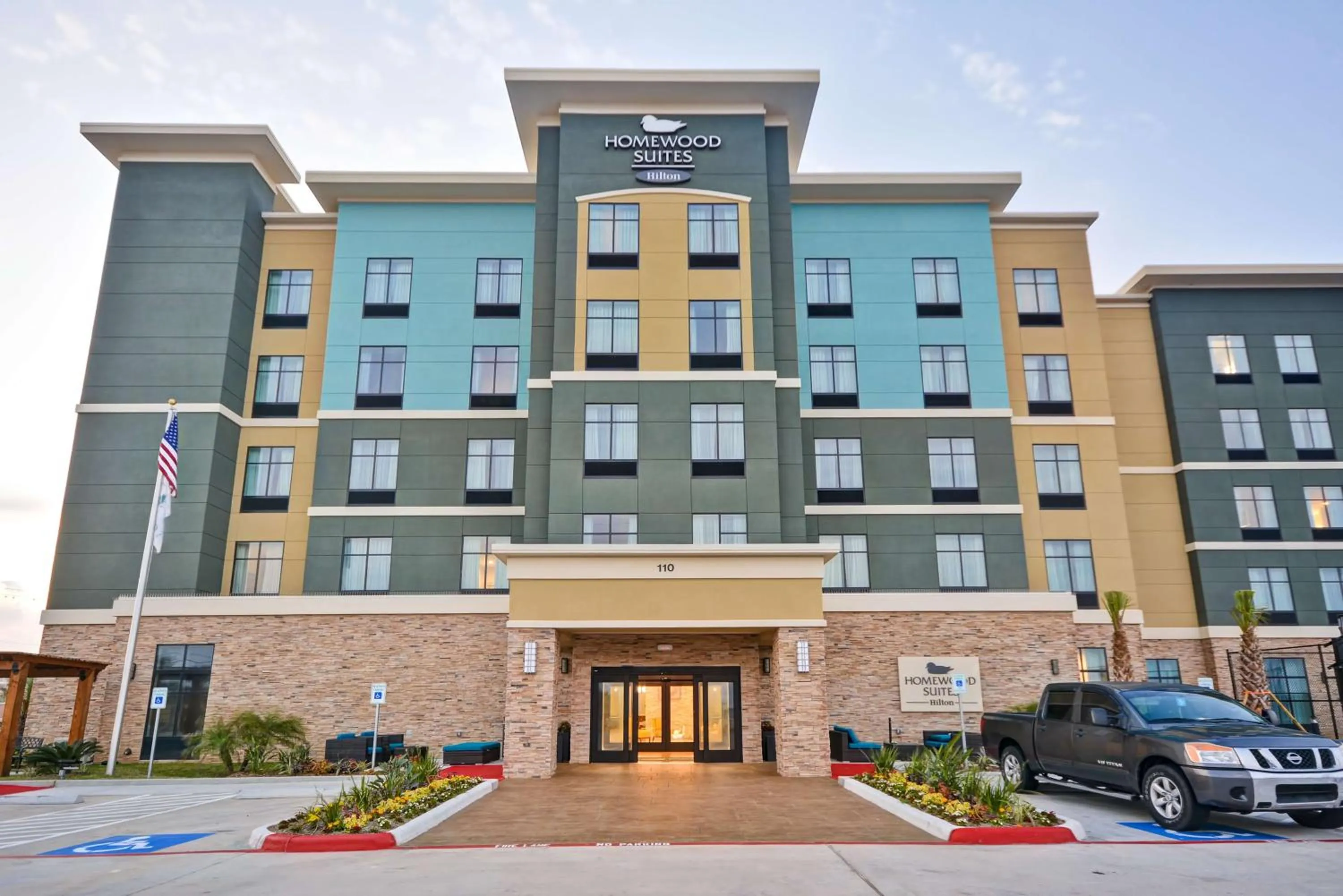 Property building in Homewood Suites By Hilton Galveston