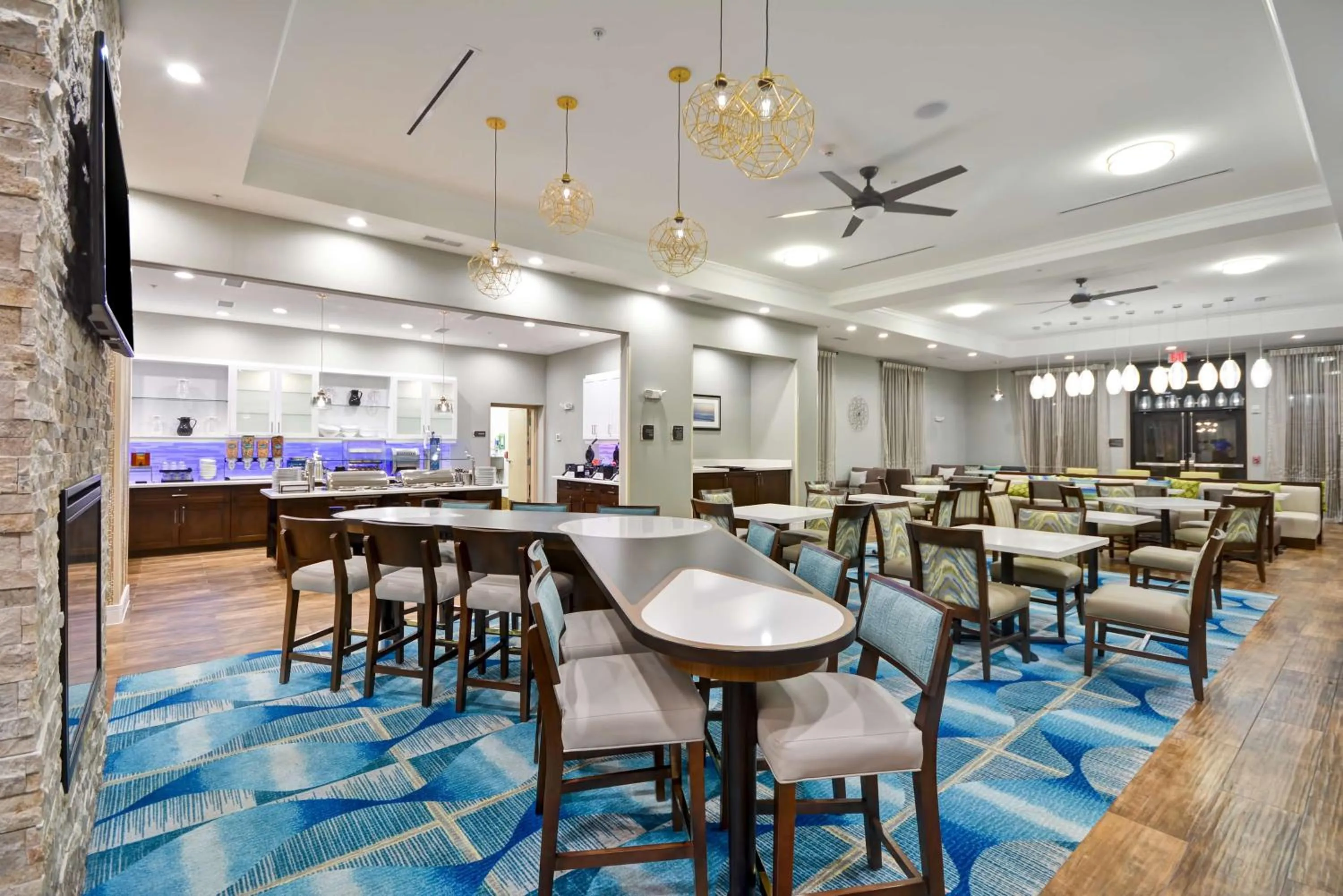 Restaurant/places to eat in Homewood Suites By Hilton Galveston