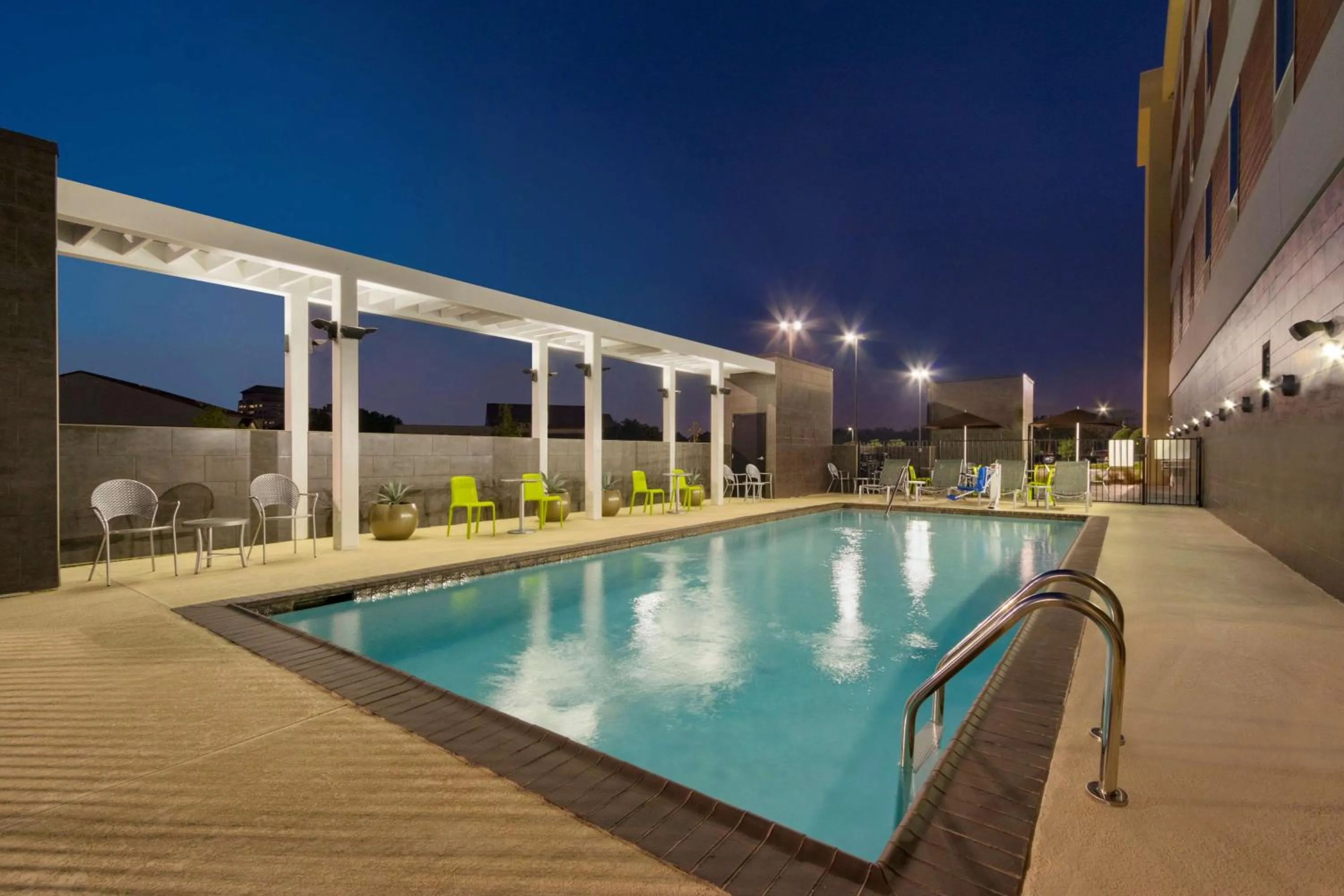 Pool view in Home2 Suites by Hilton Houston Stafford - Sugar Land
