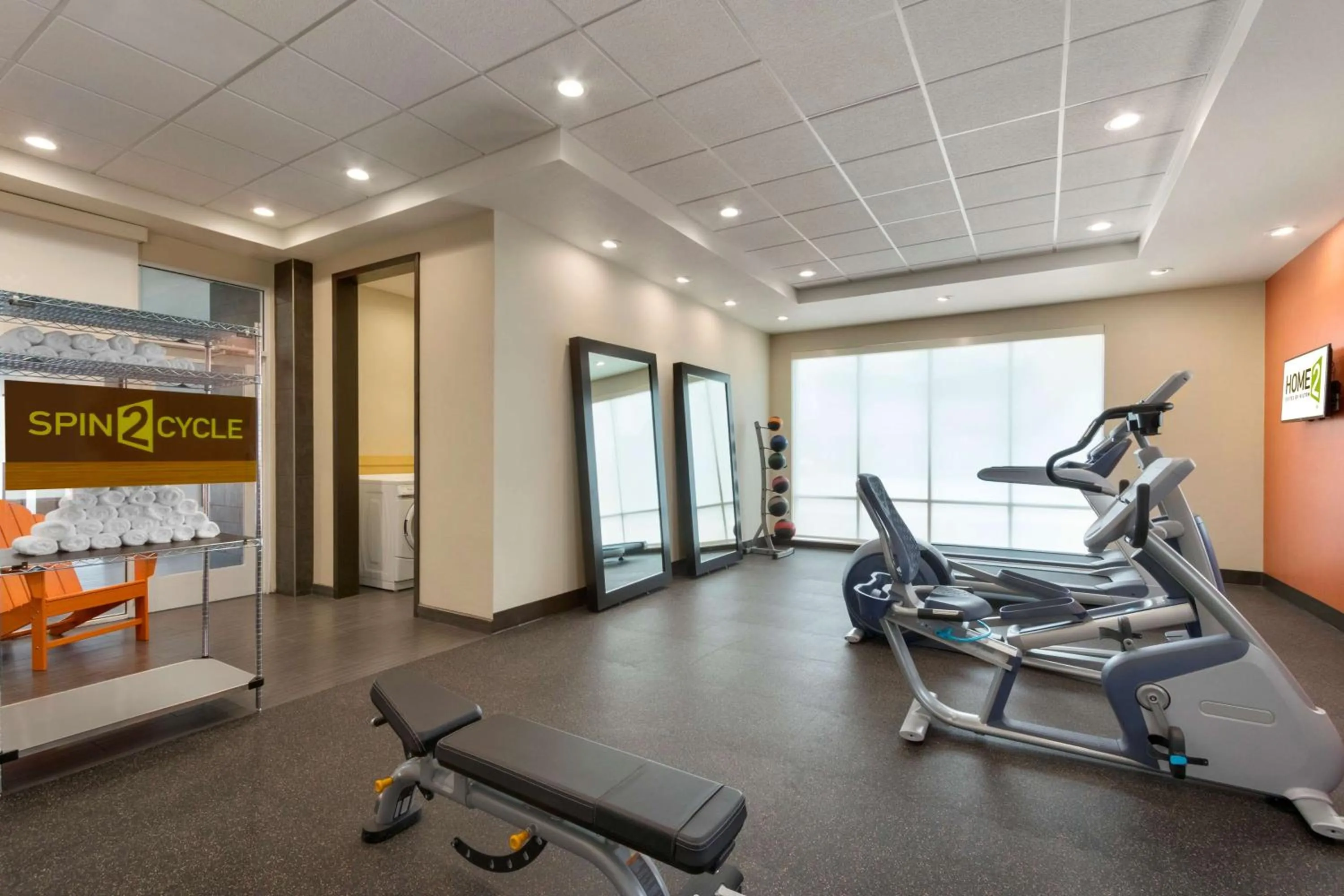 Fitness centre/facilities in Home2 Suites by Hilton Houston Stafford - Sugar Land