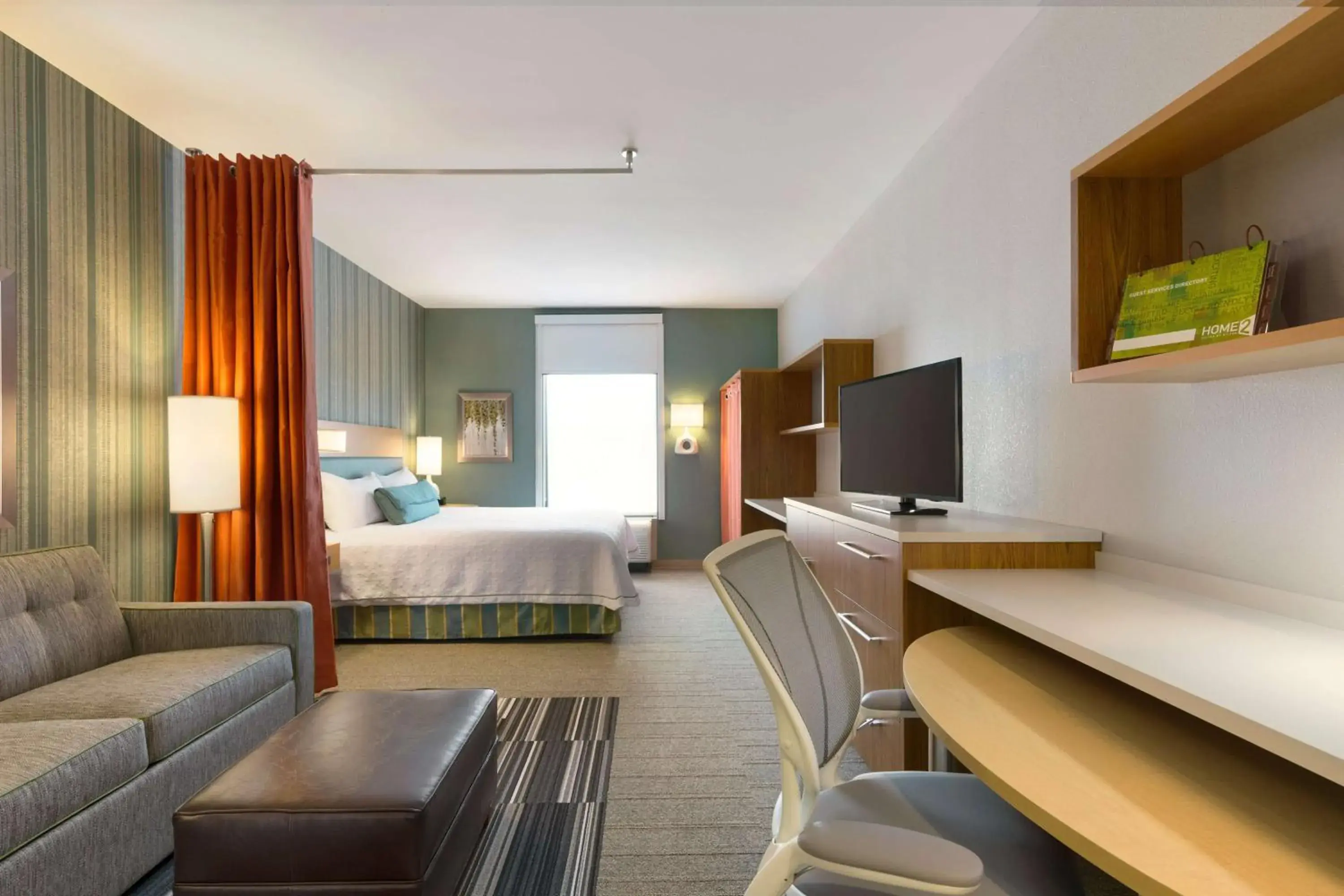 Bedroom, Bed in Home2 Suites by Hilton Downingtown Exton Route 30 Bedroom, Bed in Home2 Suites by Hilton Downingtown Exton Route 30