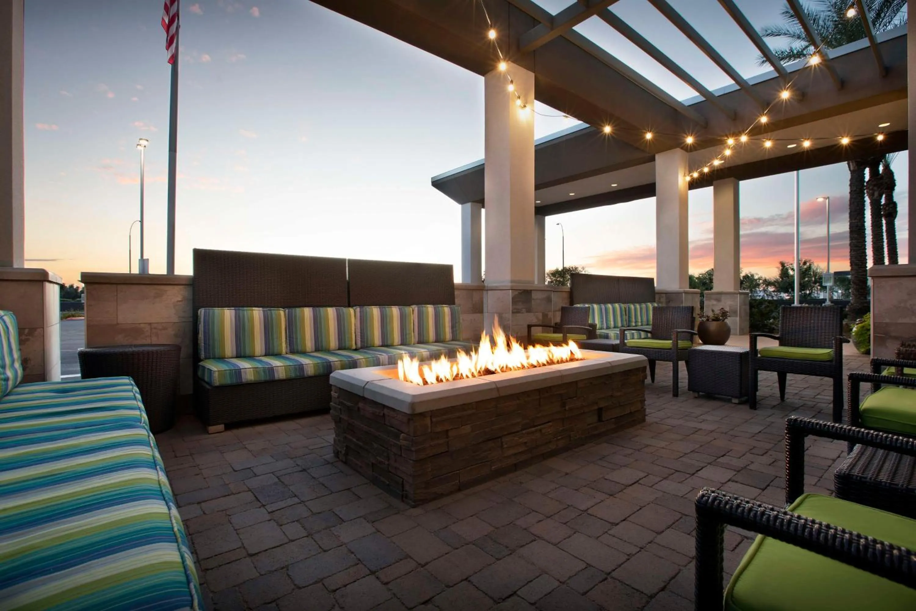 Patio in Home2 Suites by Hilton Phoenix Chandler