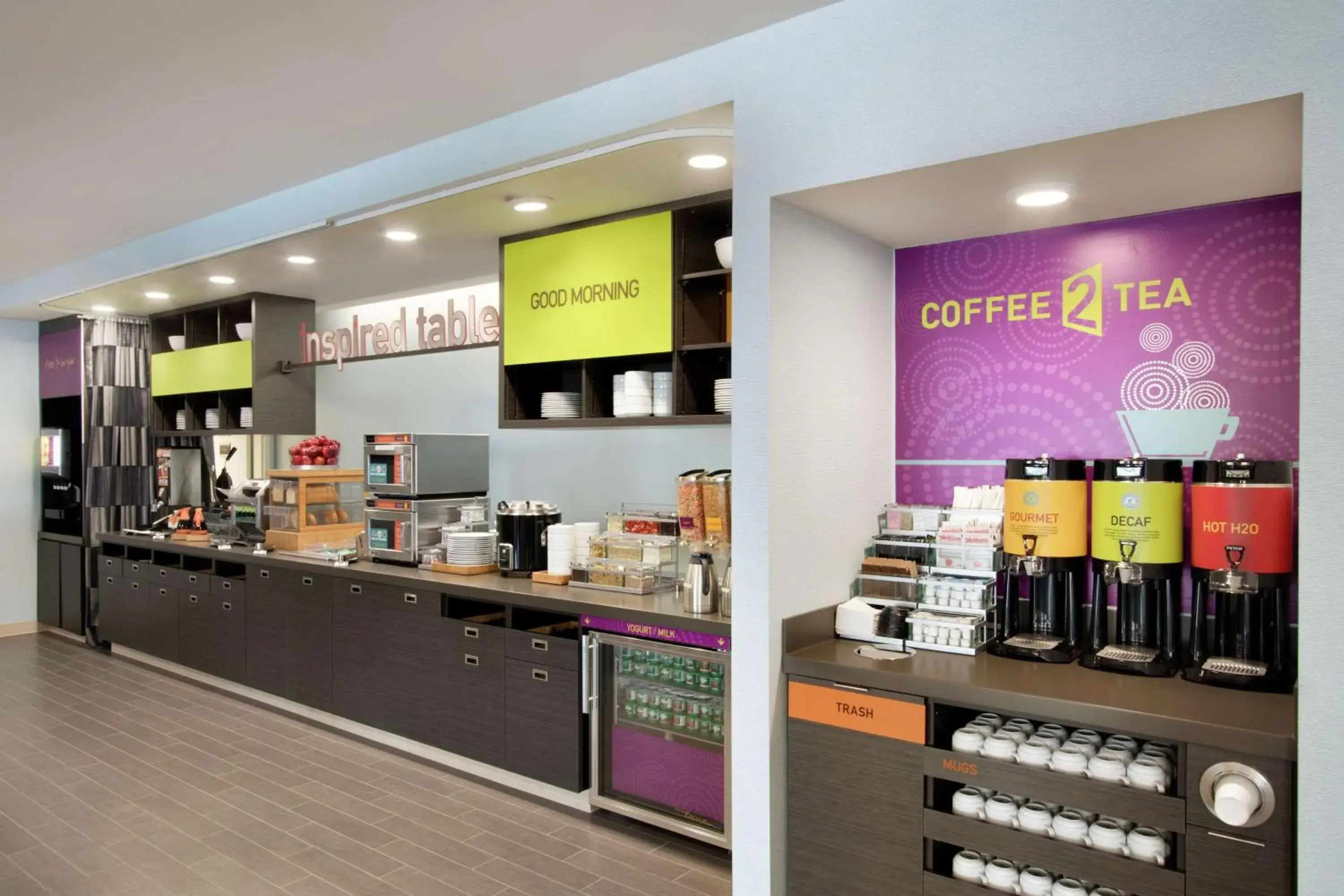 Breakfast in Home2 Suites by Hilton Fort St. John Breakfast in Home2 Suites by Hilton Fort St. John