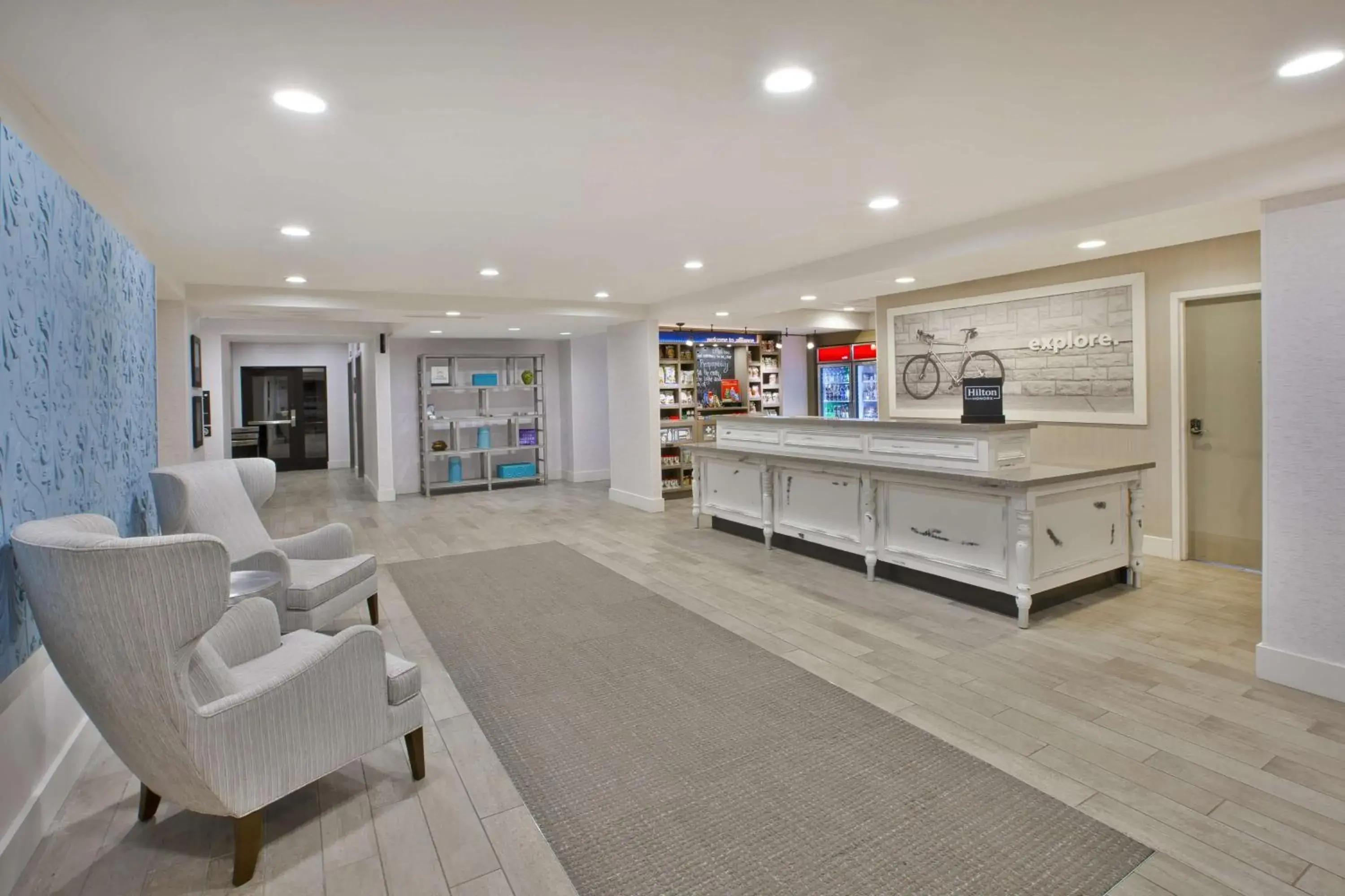 Lobby or reception in Hampton Inn & Suites Alliance Lobby or reception in Hampton Inn & Suites Alliance