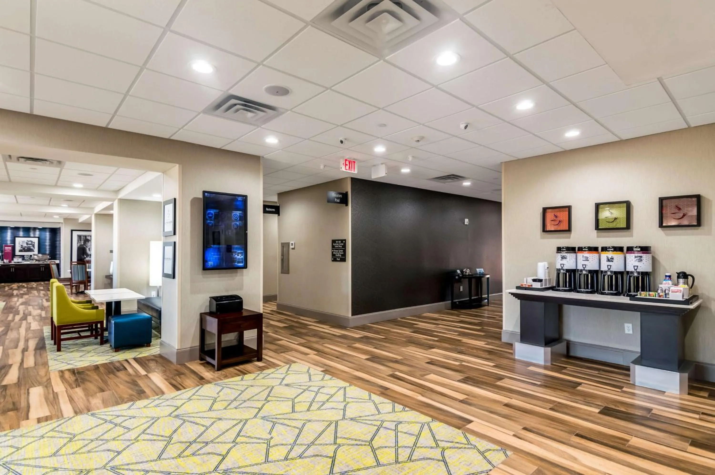 Lobby or reception in Hampton Inn Oklahoma City Northeast OK