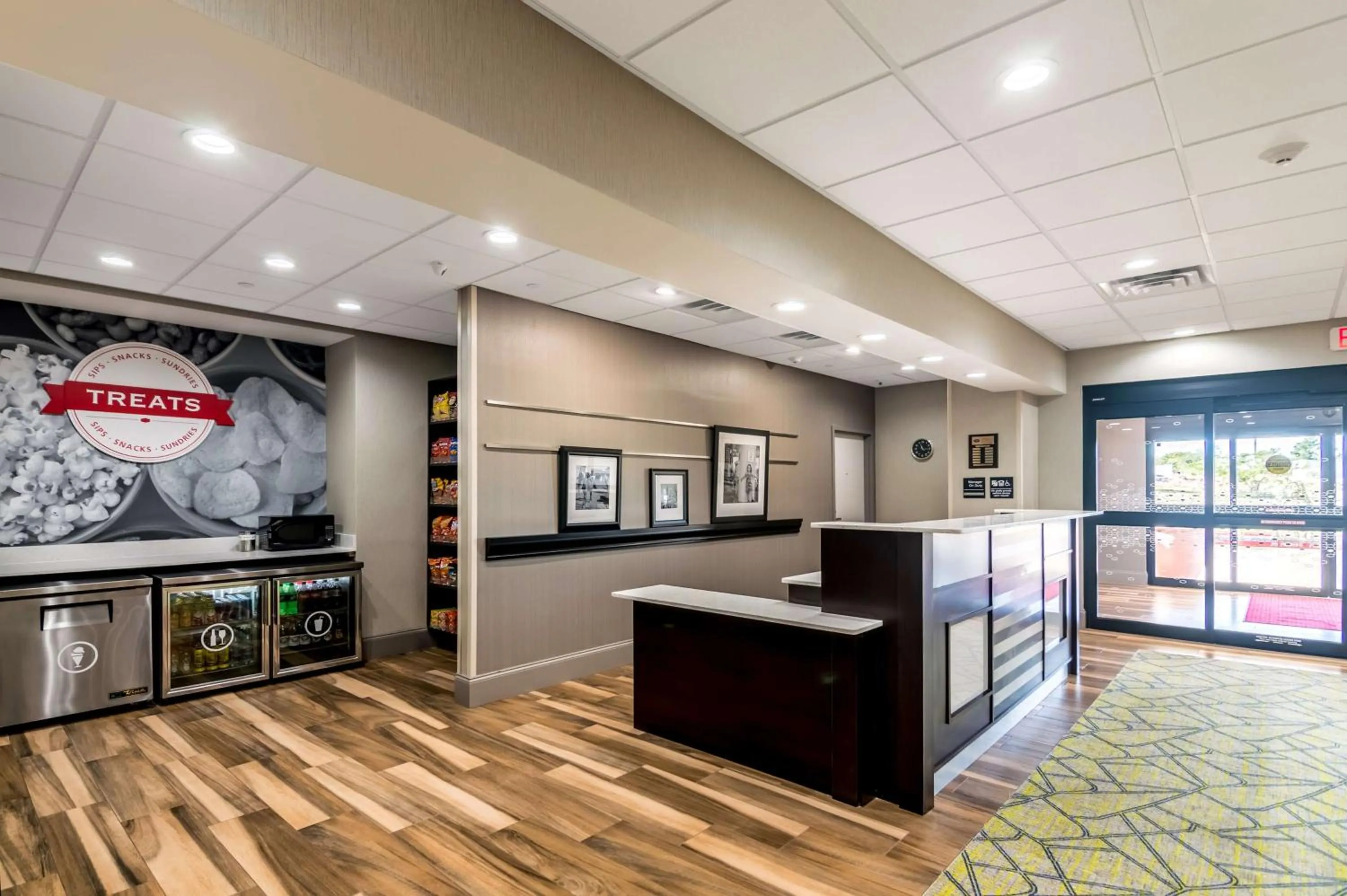 Lobby or reception in Hampton Inn Oklahoma City Northeast OK