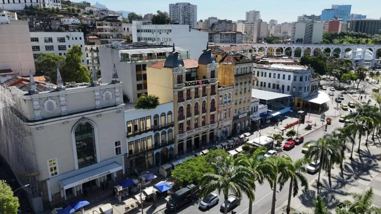 Bird's eye view in Socialtel Lapa Rio de Janeiro Bird's eye view in Socialtel Lapa Rio de Janeiro