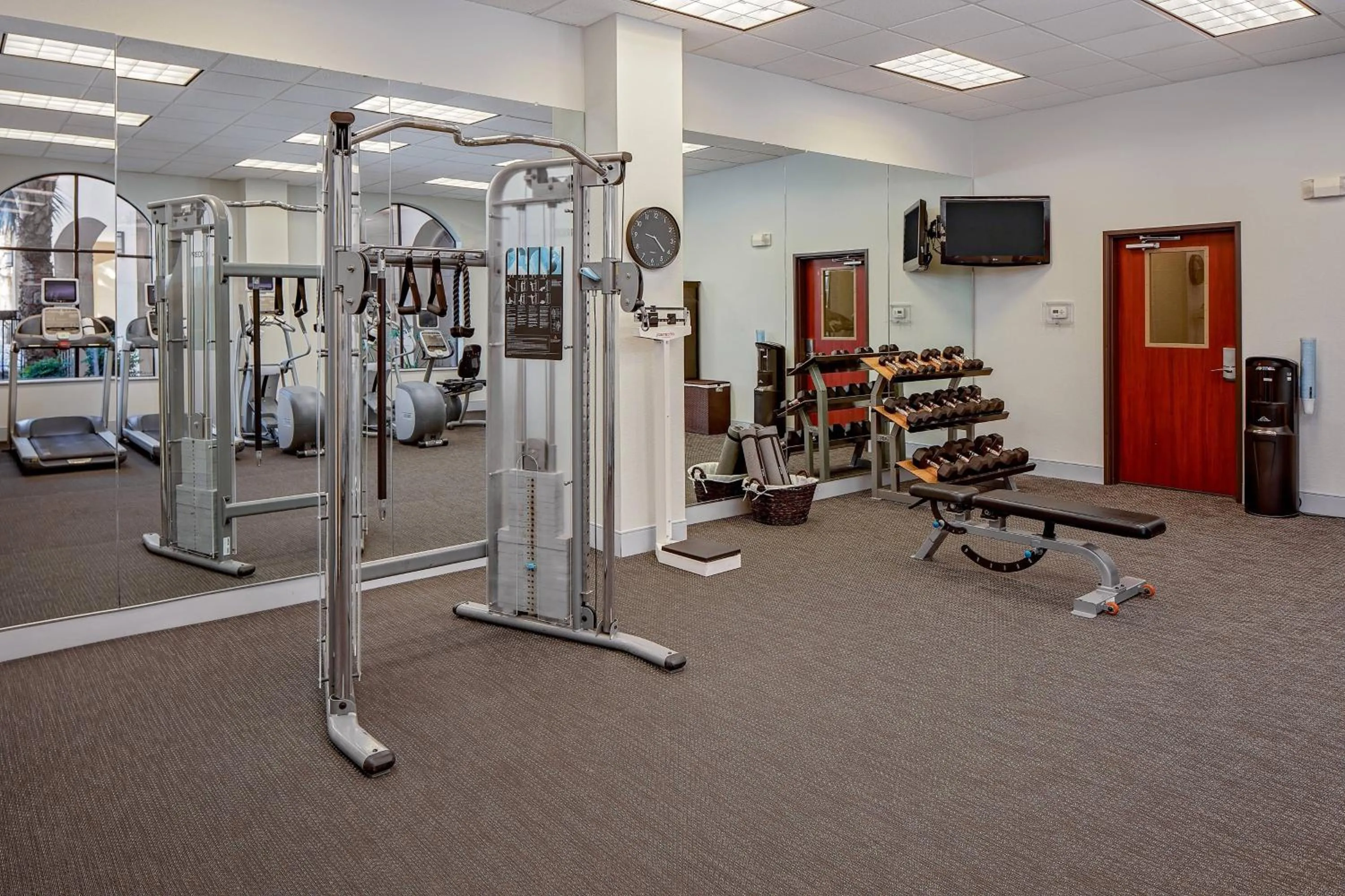Fitness centre/facilities in Courtyard by Marriott San Antonio SeaWorld Westover Hills