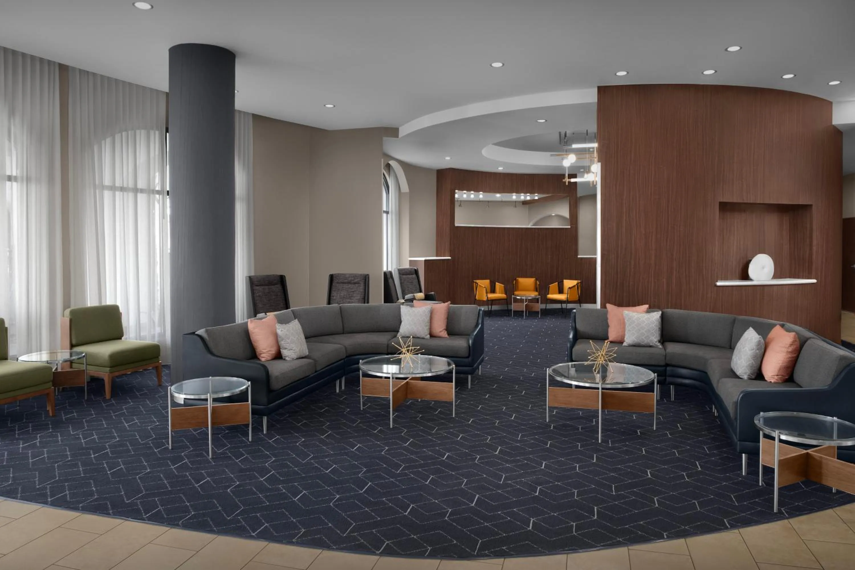 Seating area in Courtyard by Marriott San Antonio SeaWorld Westover Hills
