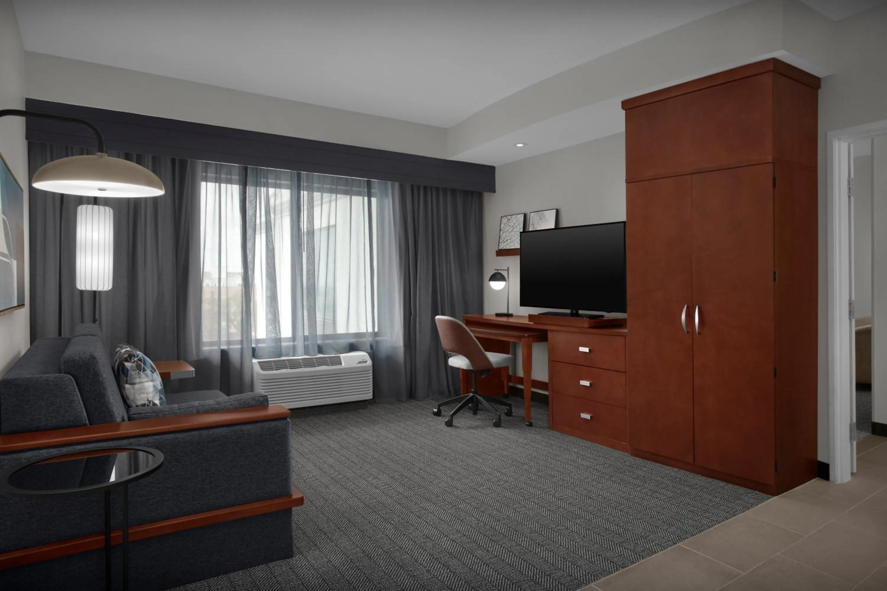Living room in Courtyard by Marriott San Antonio SeaWorld Westover Hills