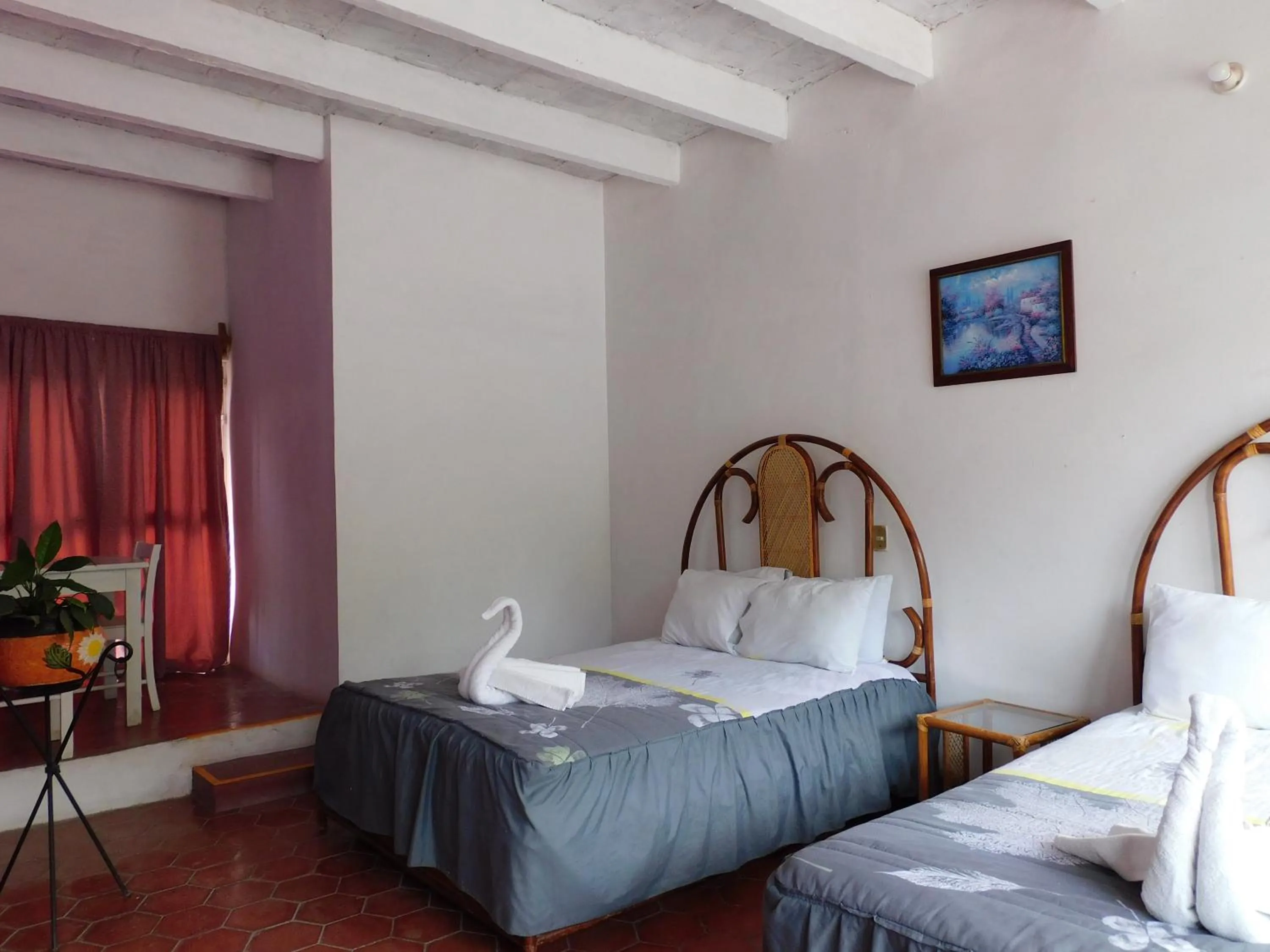 Bed in Hotel Elohim by Rotamundos