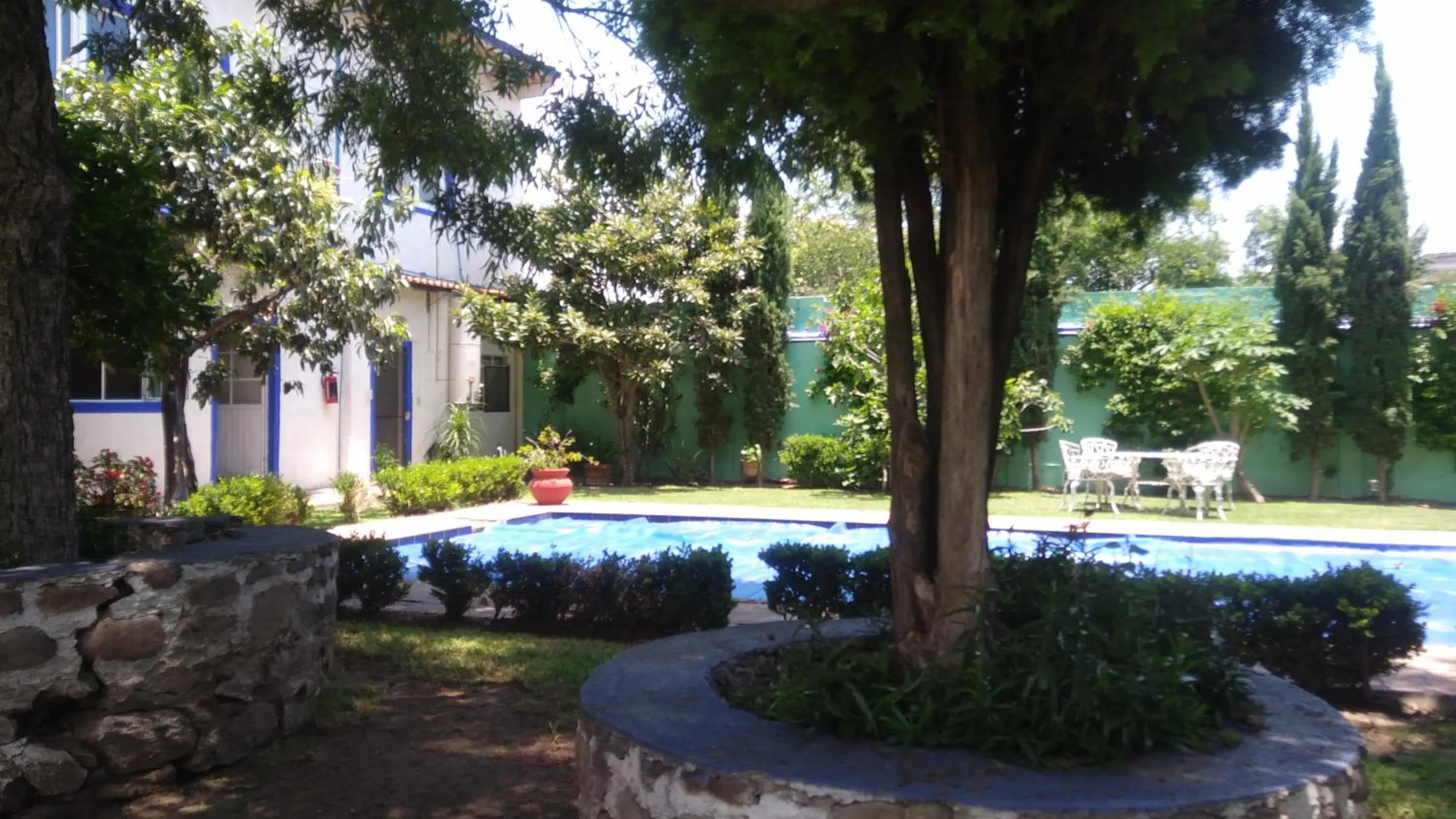 Garden, Swimming Pool in Hotel Elohim by Rotamundos