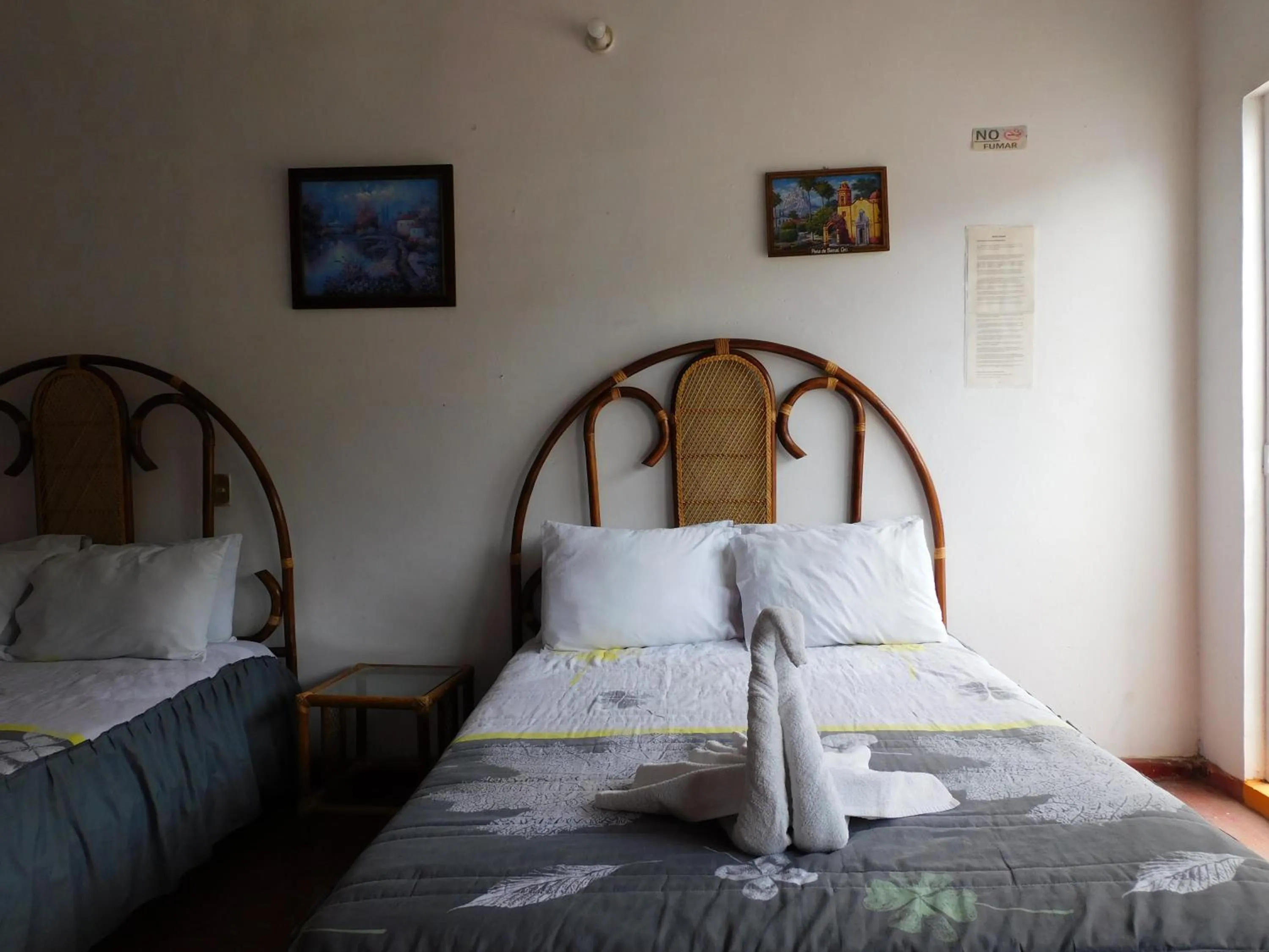 Bed in Hotel Elohim by Rotamundos