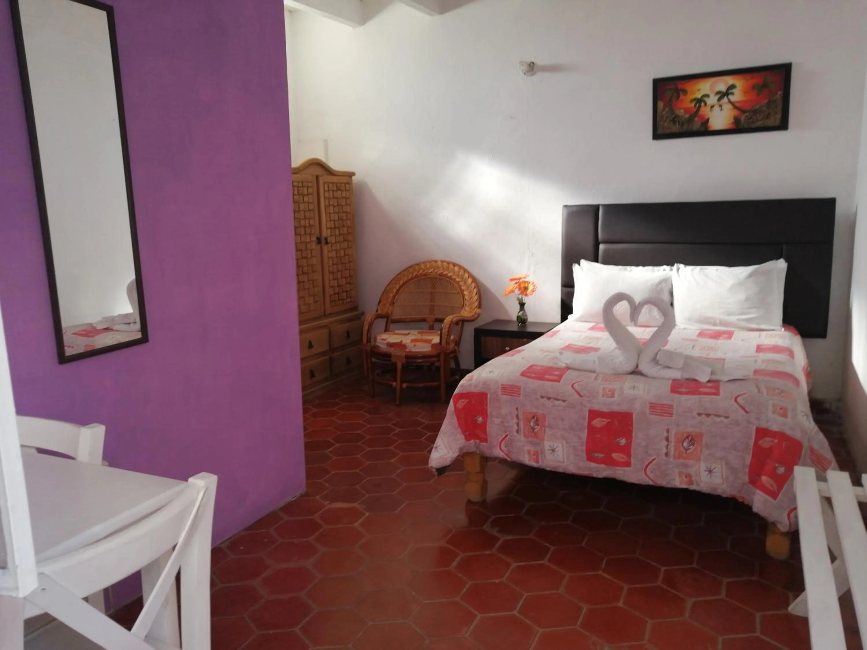 Bed in Hotel Elohim by Rotamundos