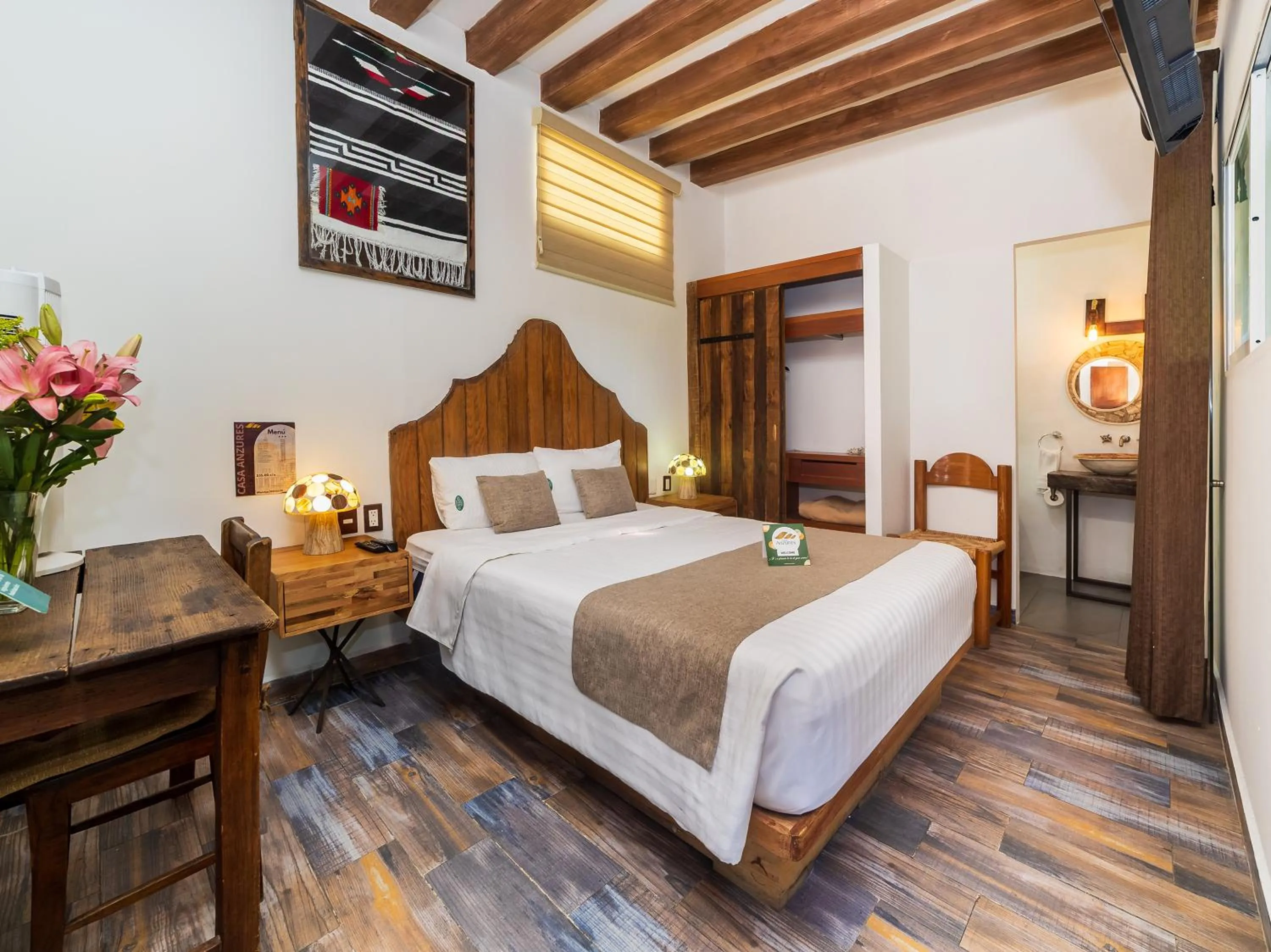 Bedroom in Casa Anzures