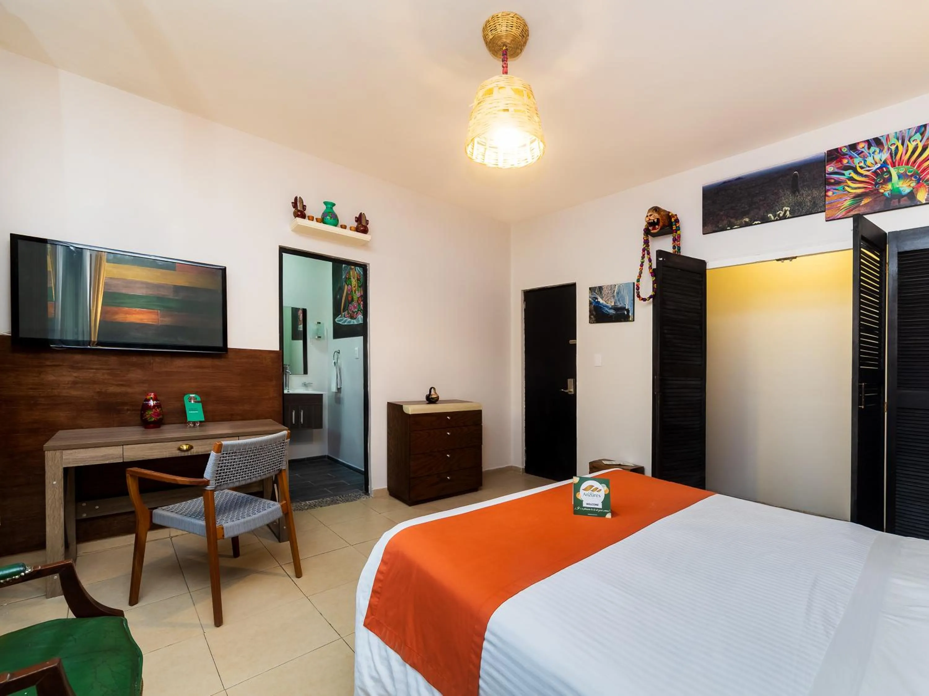 Bedroom in Casa Anzures