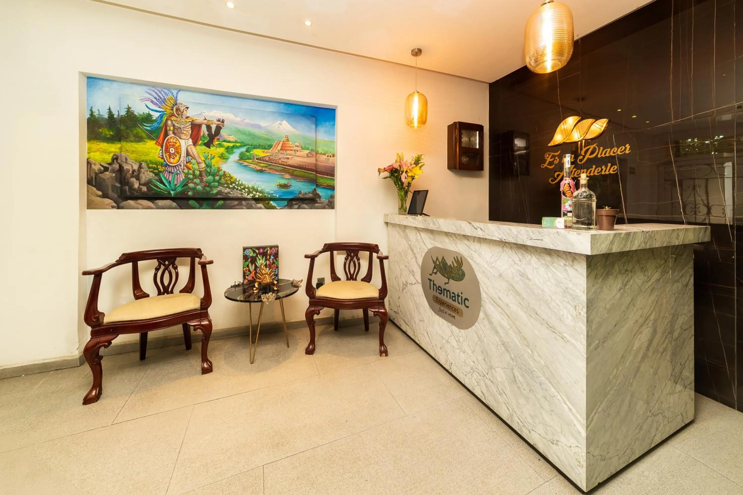 Lobby or reception in OYO Casa Anzures Mexico City