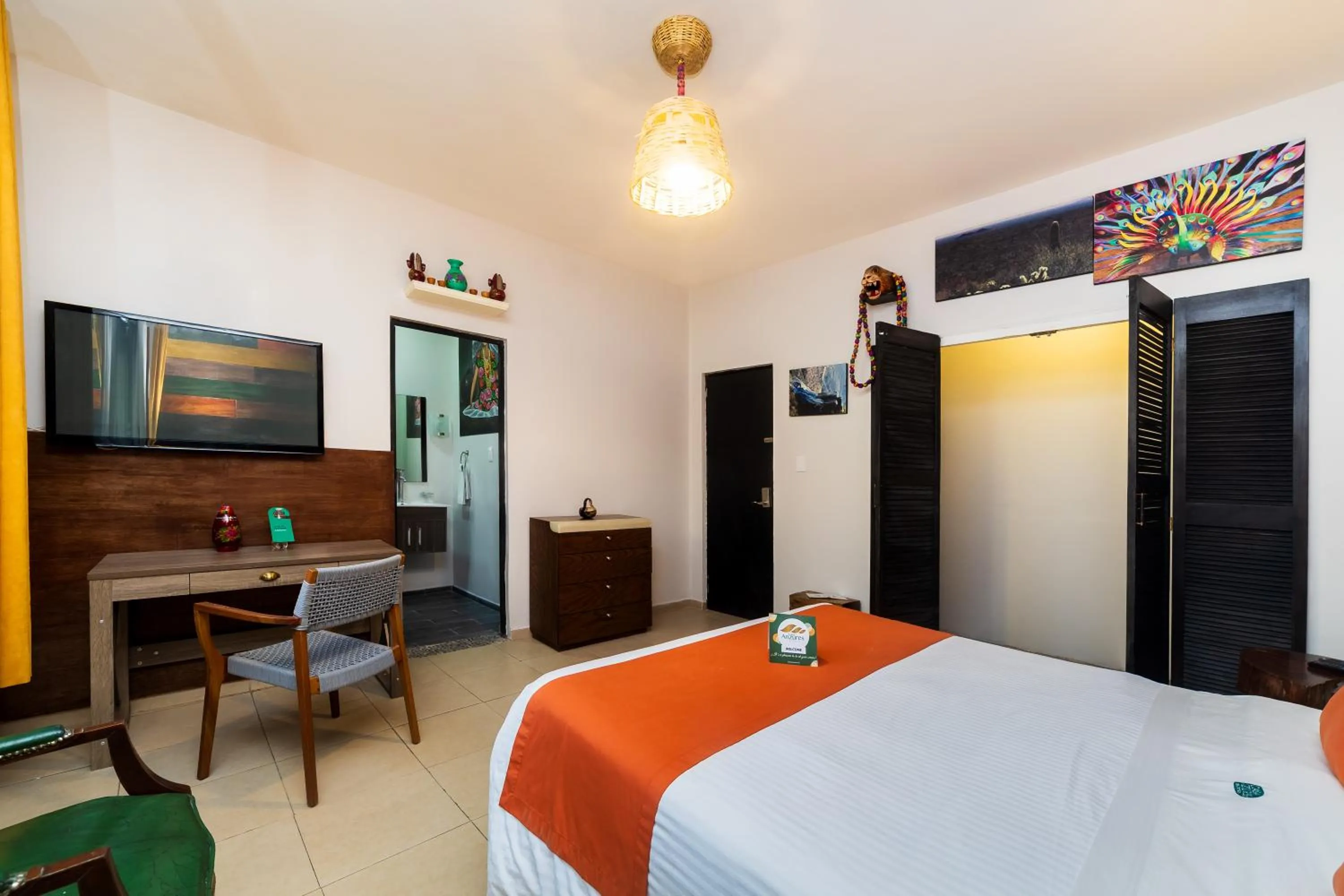 Bedroom, Bed in OYO Casa Anzures Mexico City