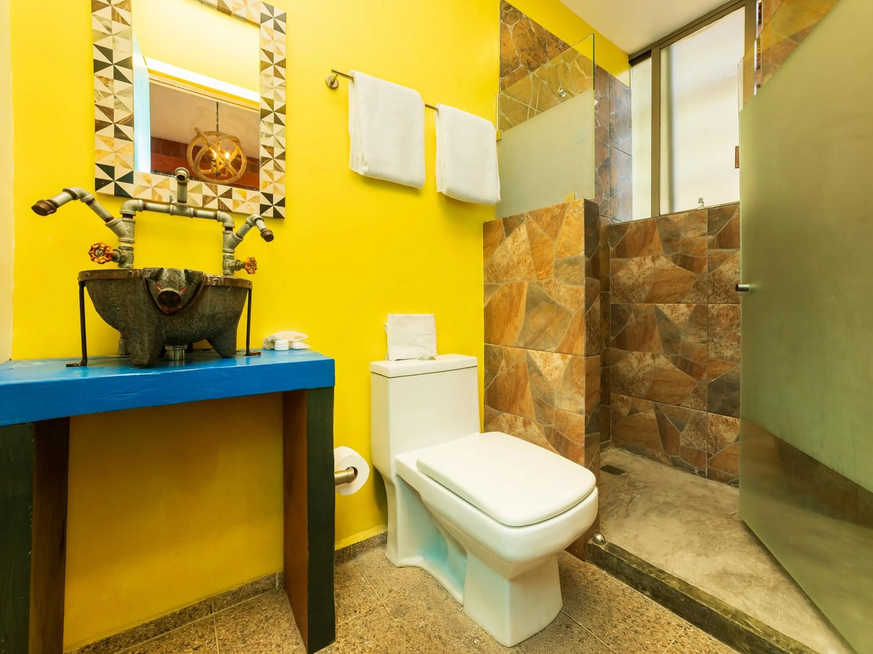Bathroom in Casa Anzures