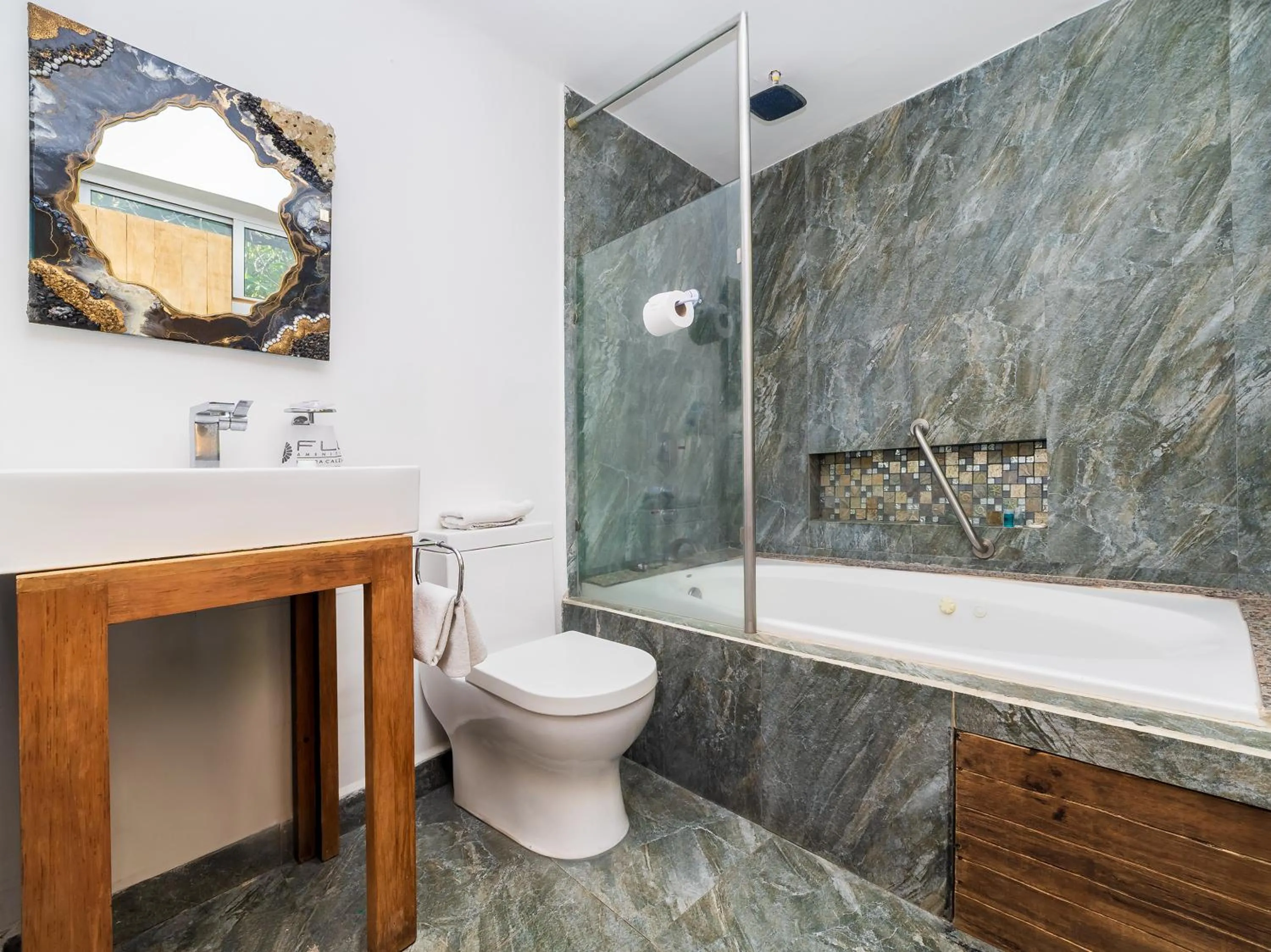 Bathroom in Casa Anzures