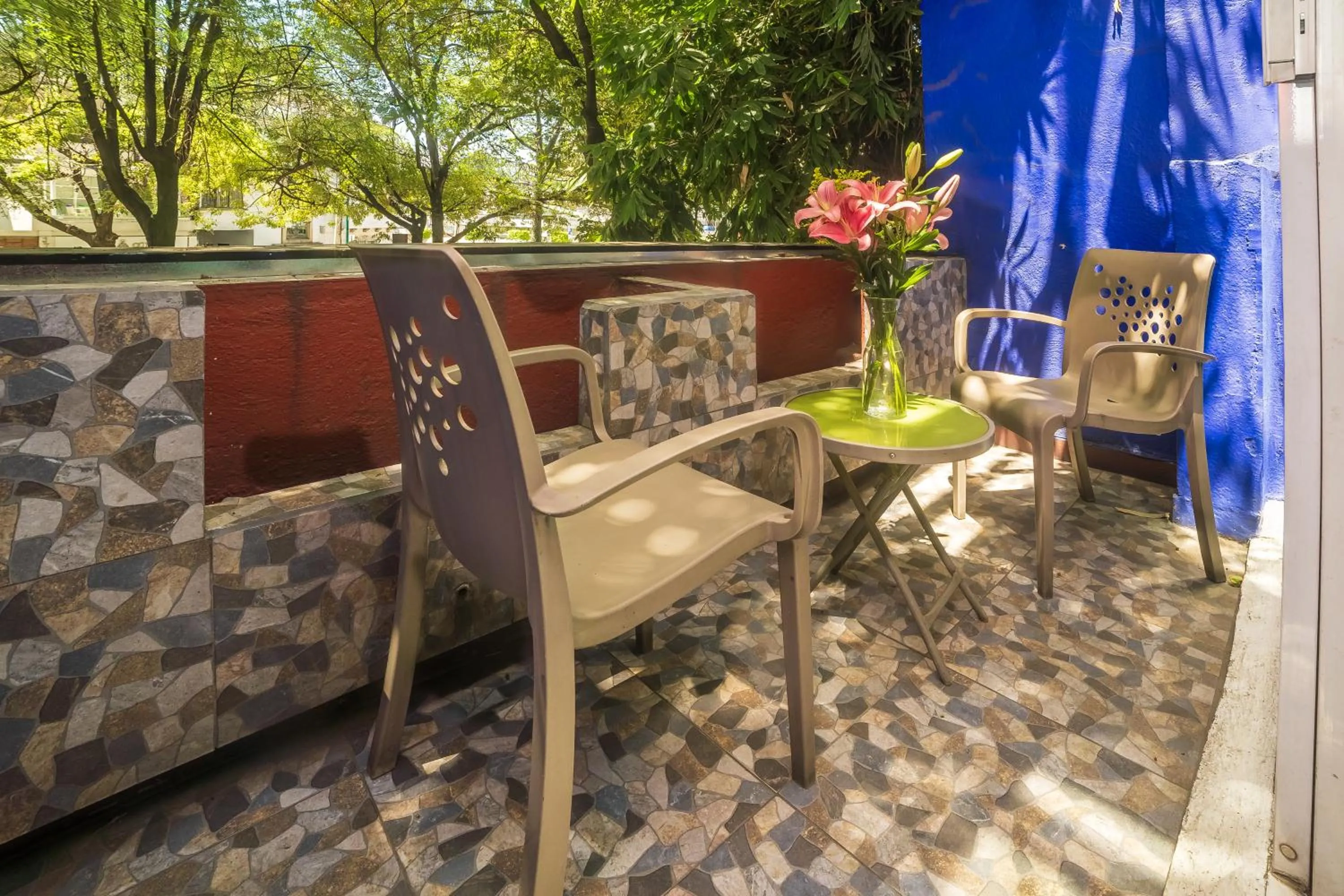 Balcony/Terrace in OYO Casa Anzures Mexico City