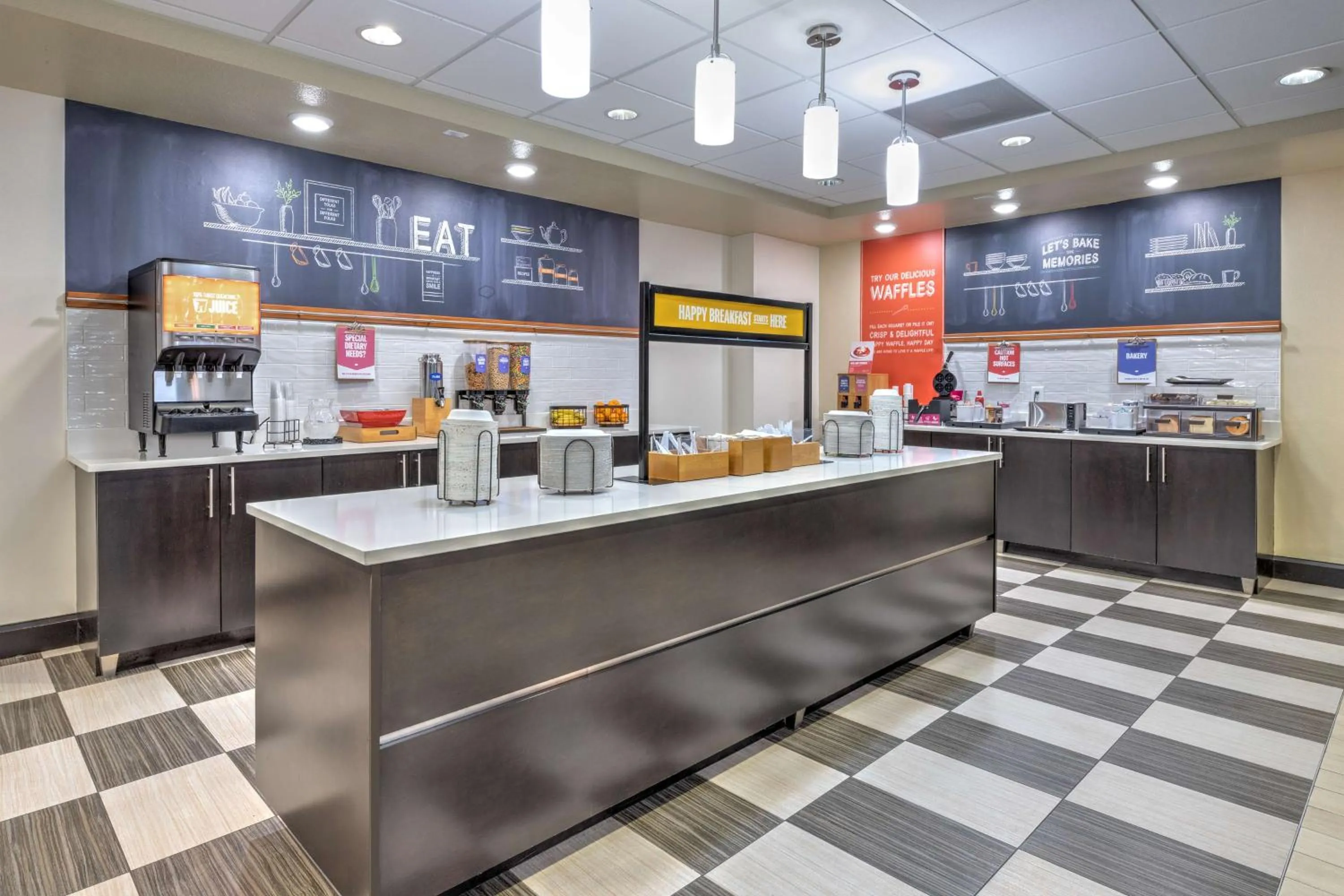 Breakfast in Hampton Inn and Suites Lake Jackson-Clute