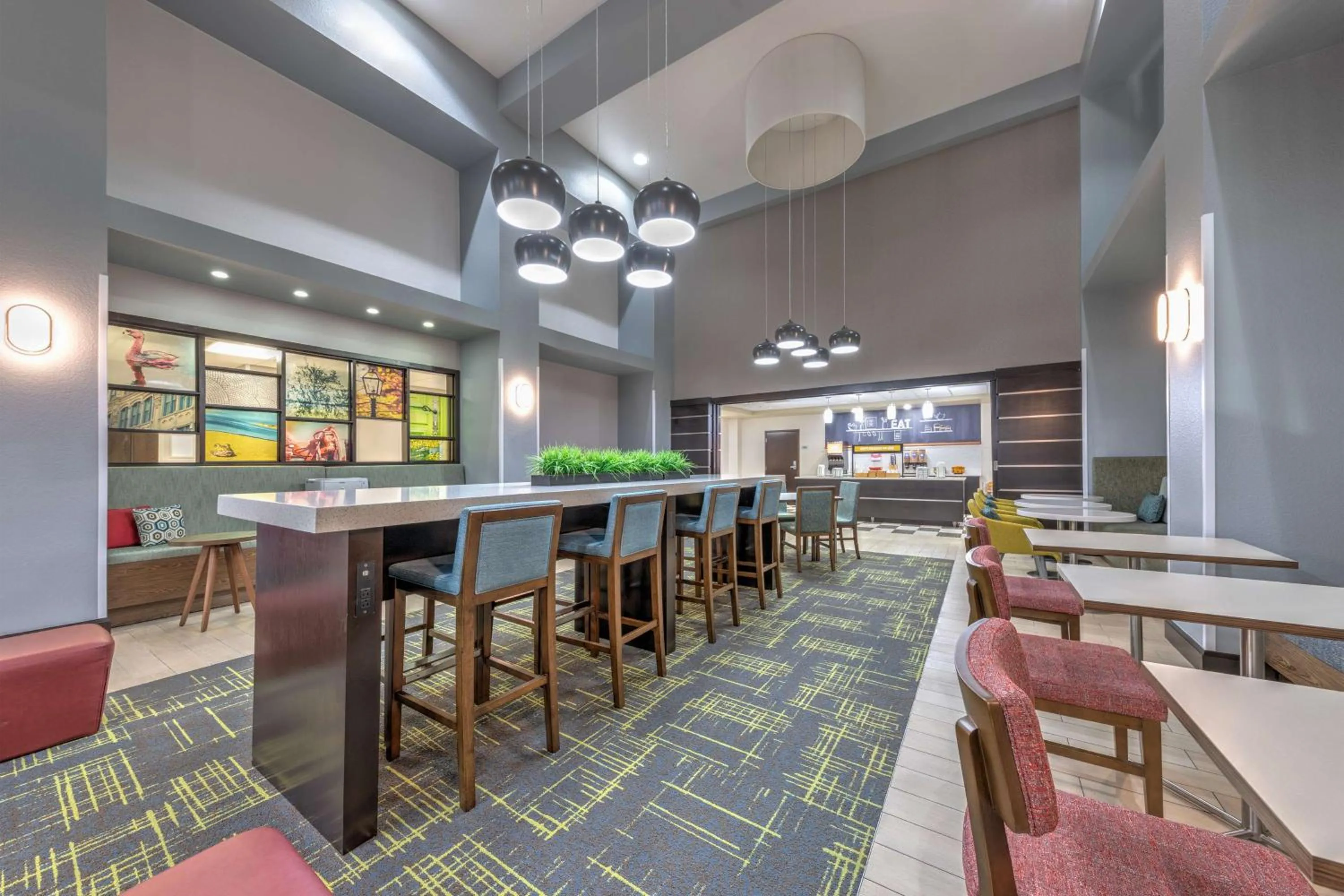Lobby or reception in Hampton Inn and Suites Lake Jackson-Clute
