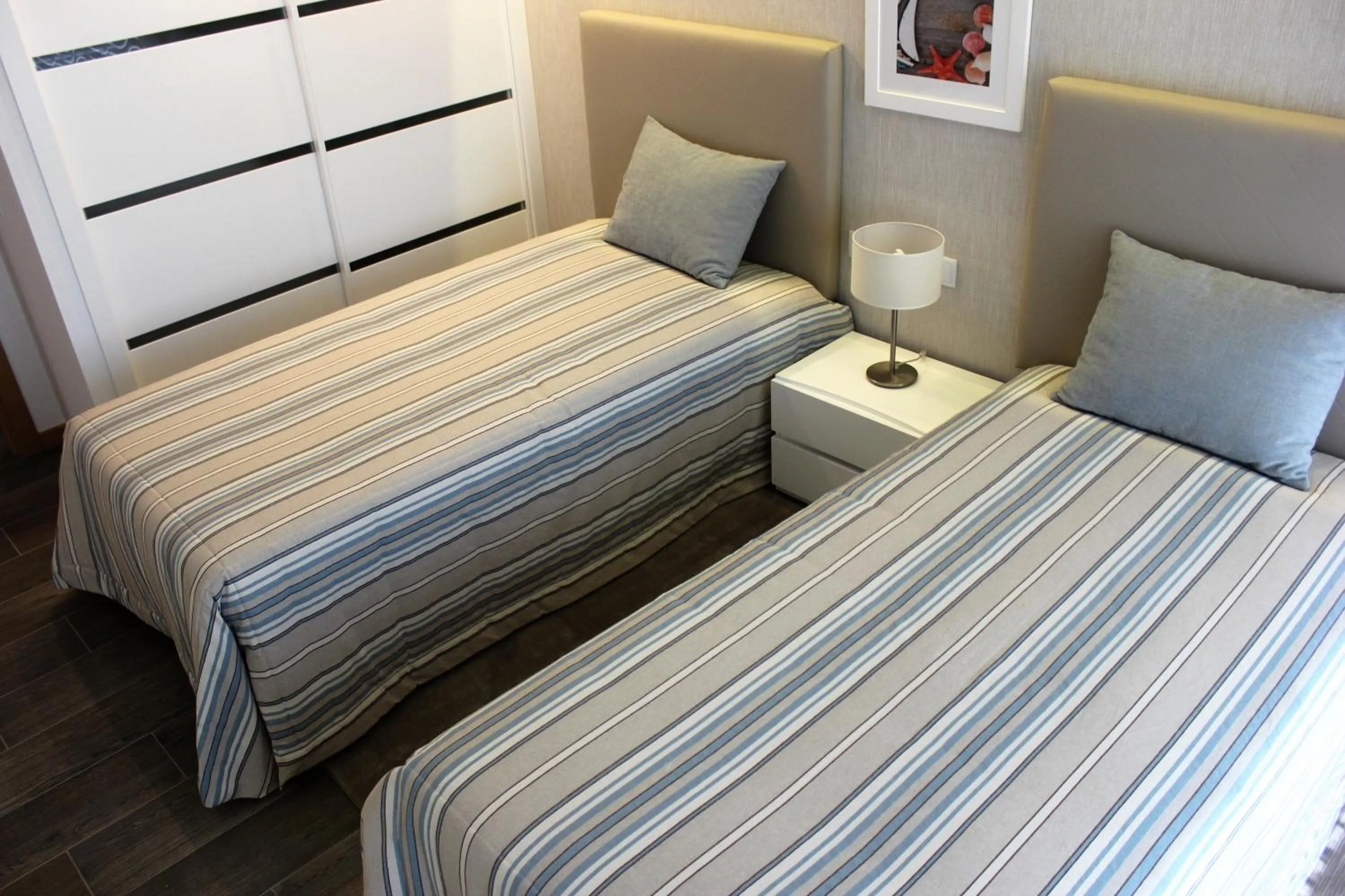 Bed in Apartamentos Turisticos da Nazare