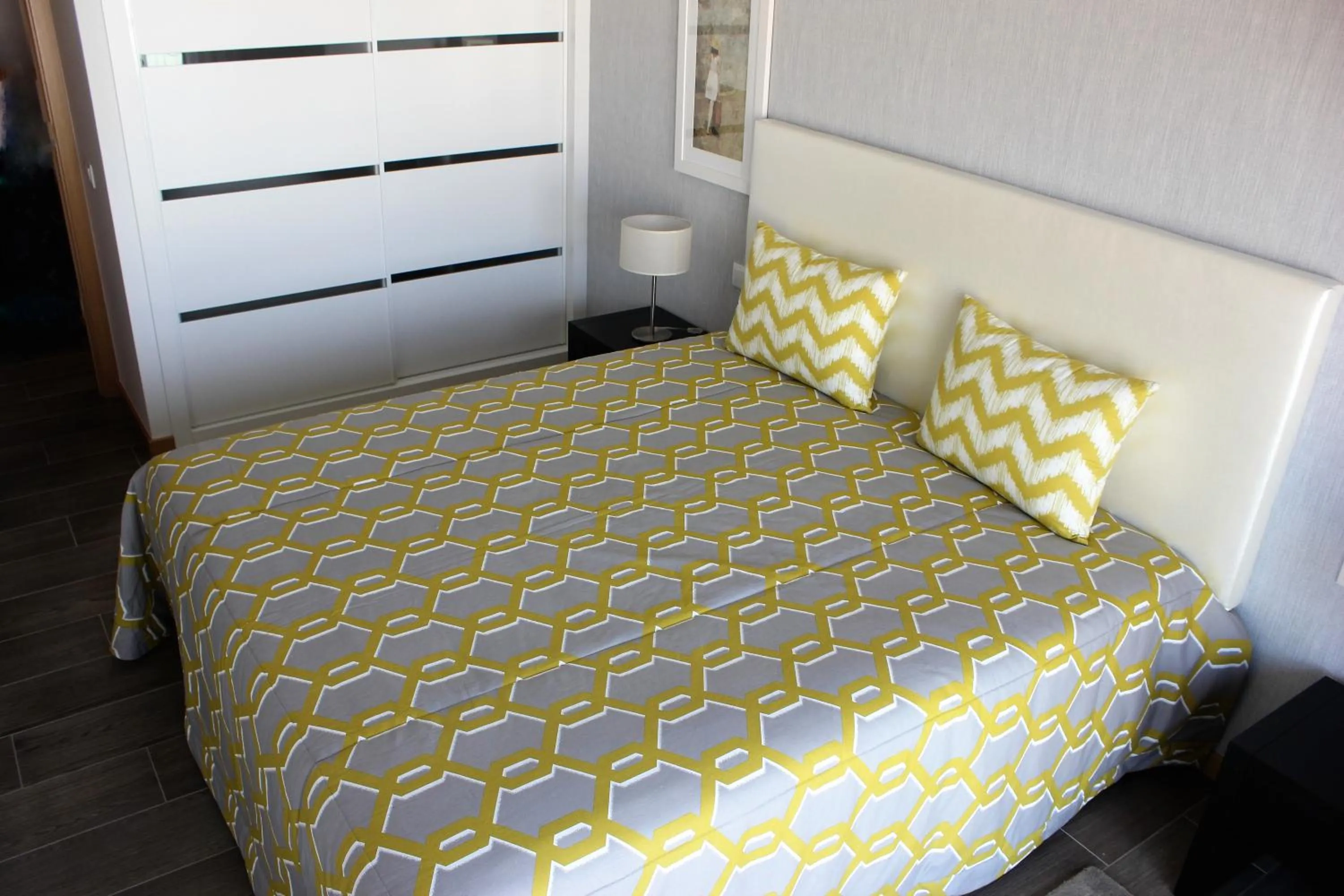 Bed in Apartamentos Turisticos da Nazare