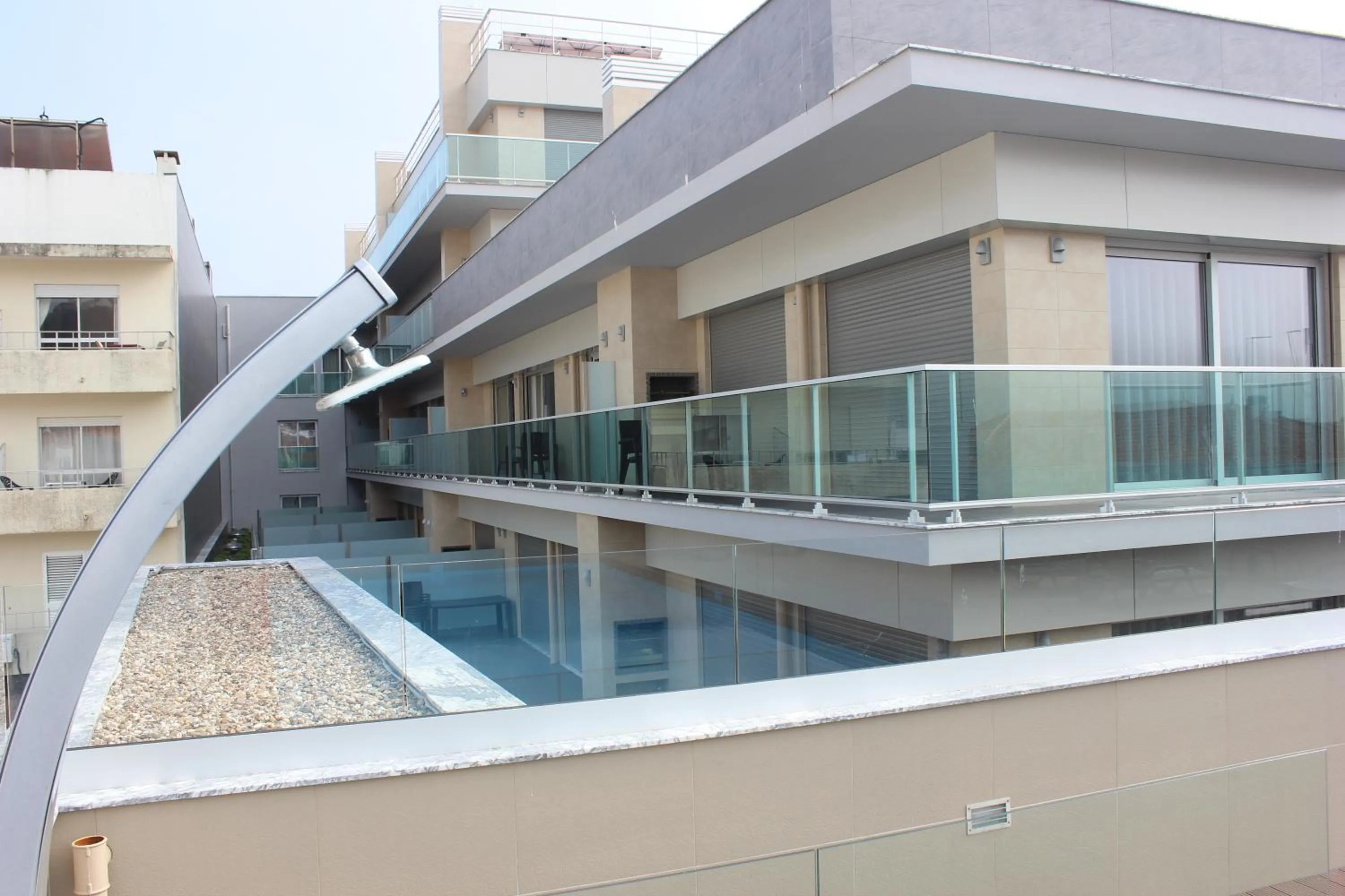 Pool view in Apartamentos Turisticos da Nazare