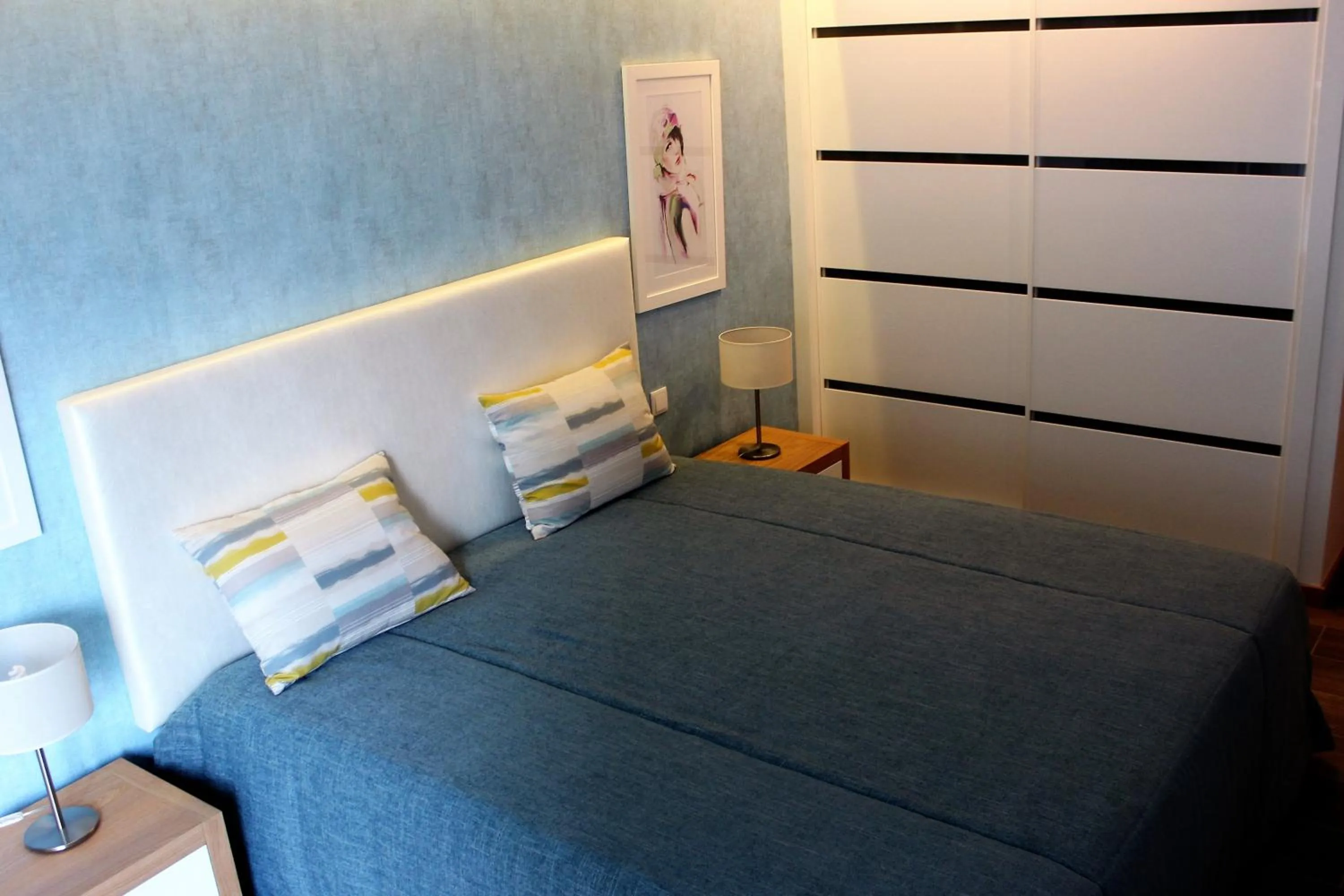 Bedroom, Bed in Apartamentos Turisticos da Nazare