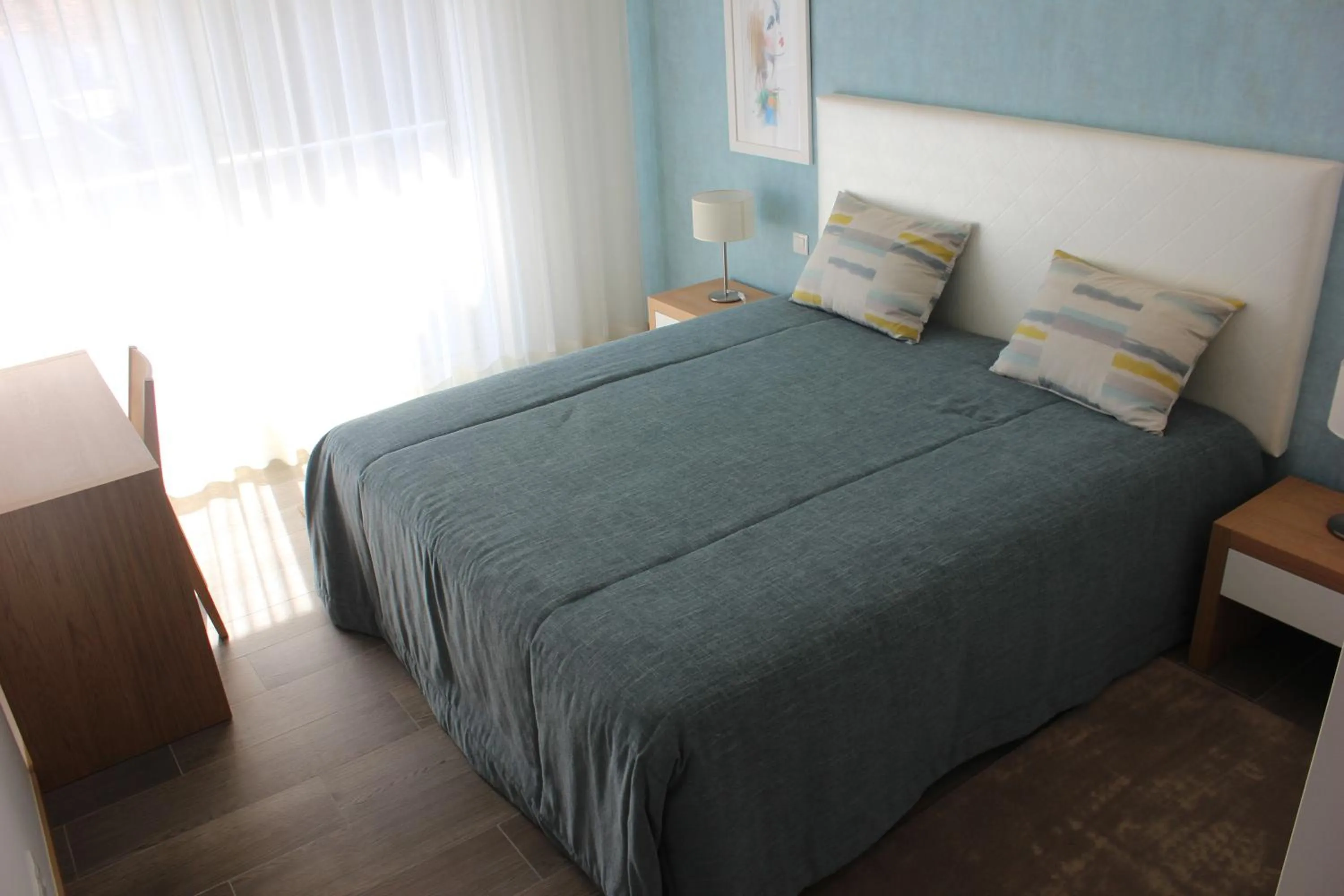 Bed in Apartamentos Turisticos da Nazare