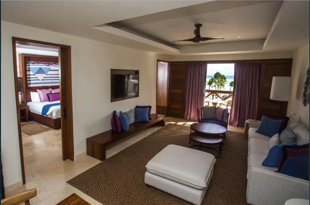 Bed in Secrets Cap Cana Resort & Spa - Adults Only - All Inclusive