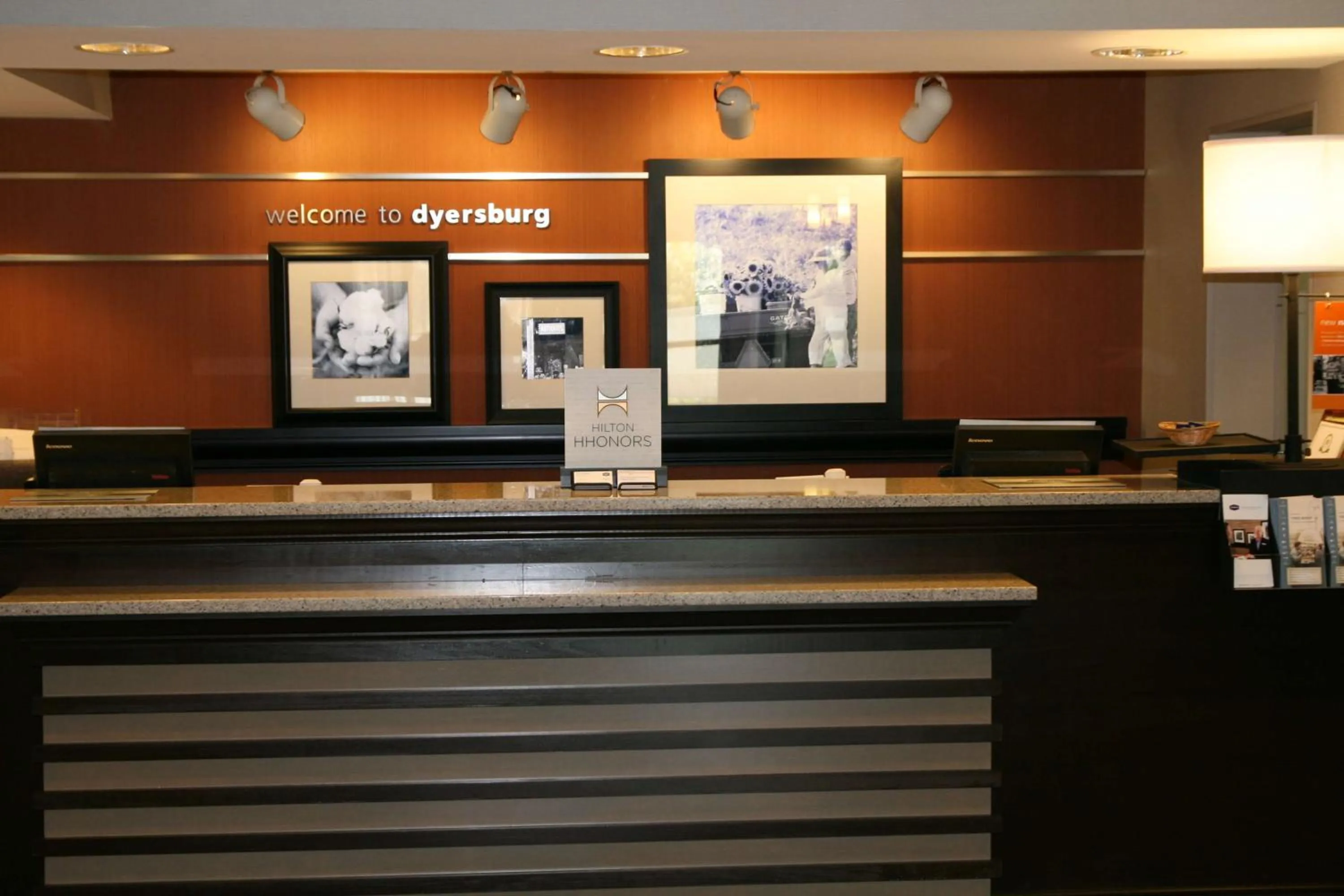 Lobby or reception in Hampton Inn Dyersburg