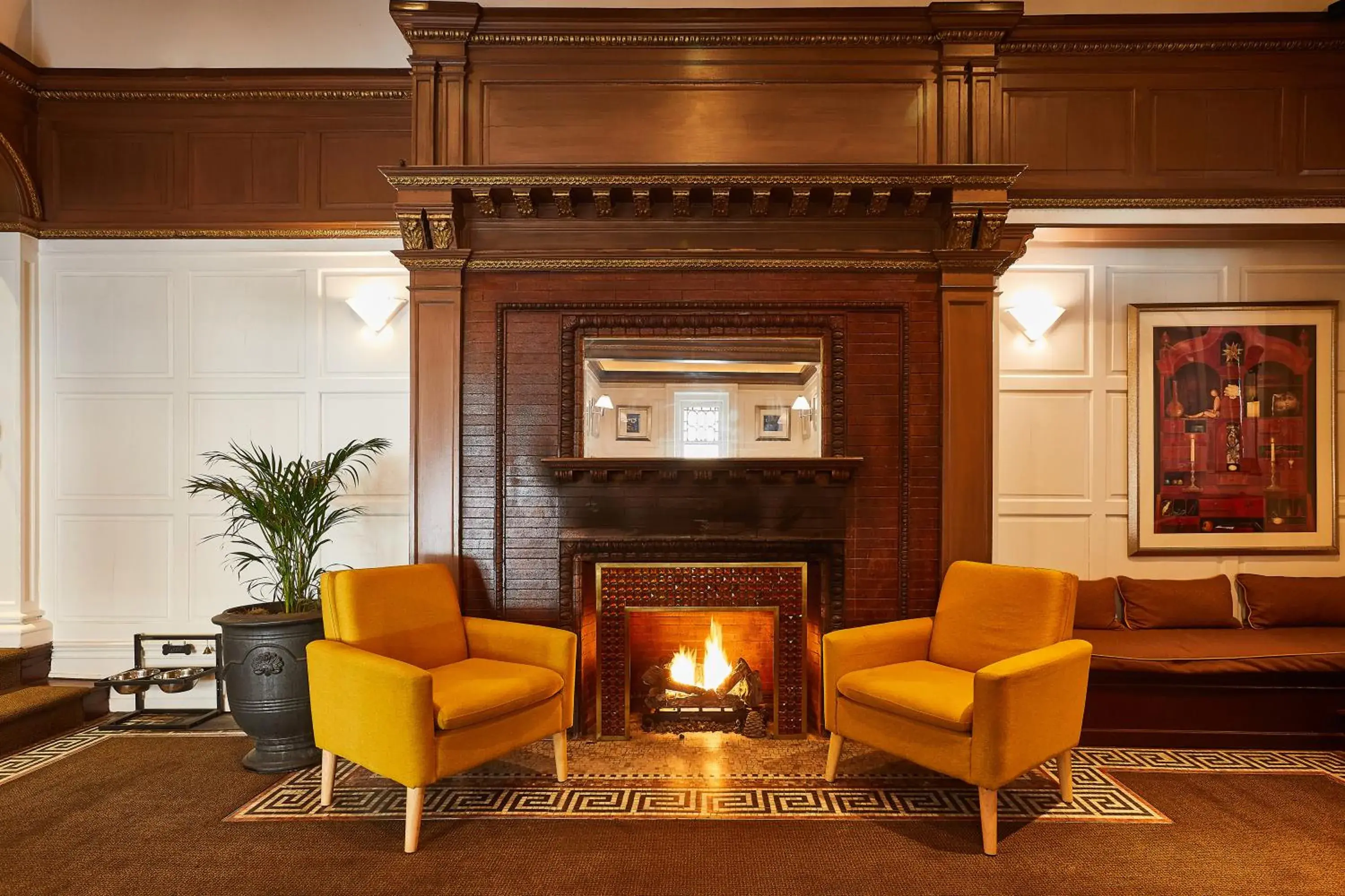 Lobby or reception in Alexander Inn Lobby or reception in Alexander Inn