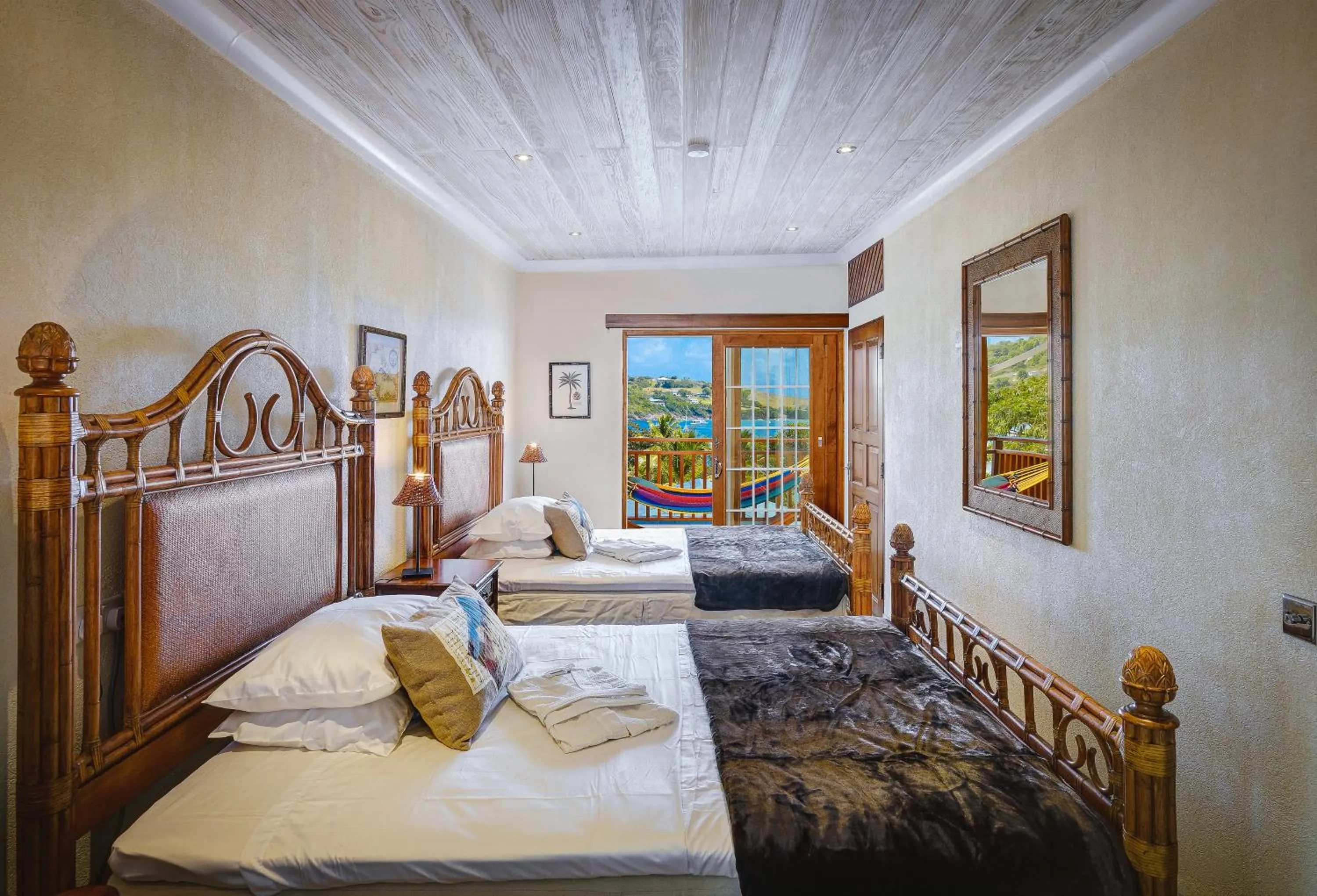 Bed in Bequia Beach Hotel - Luxury Boutique Resort