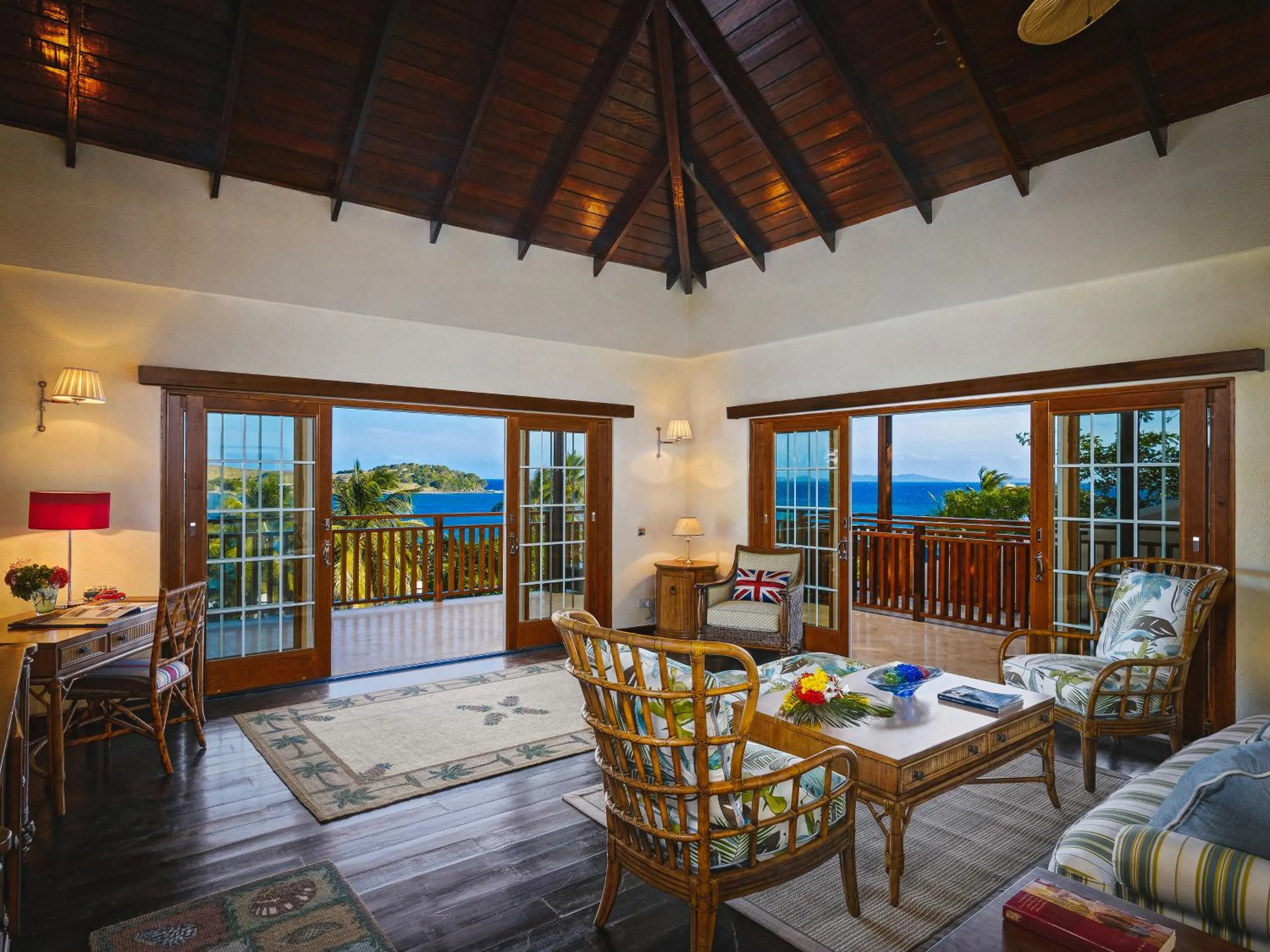 Living room in Bequia Beach Hotel - Luxury Boutique Resort